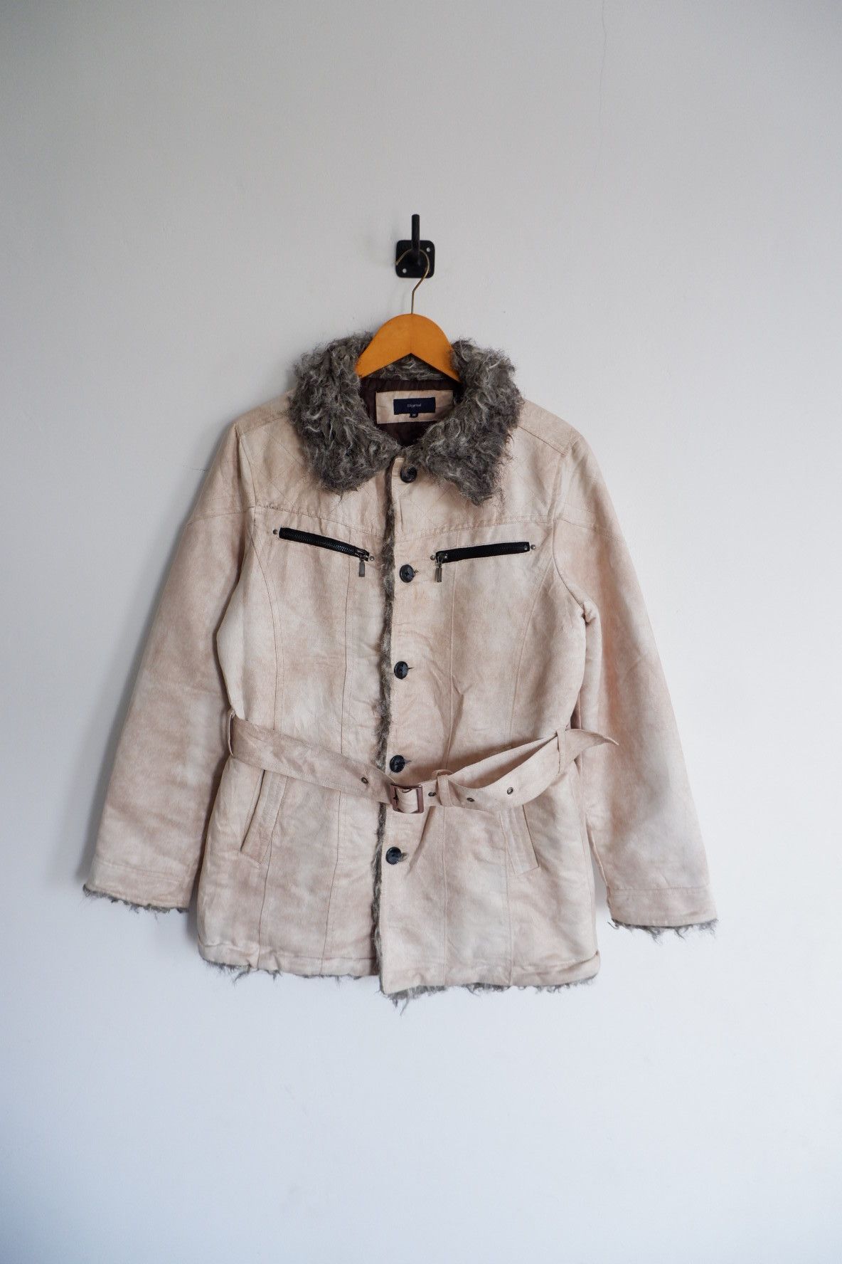 トップス early 00s TORNADO MART Fur Cardigan M ?media_id=3558093254986887128