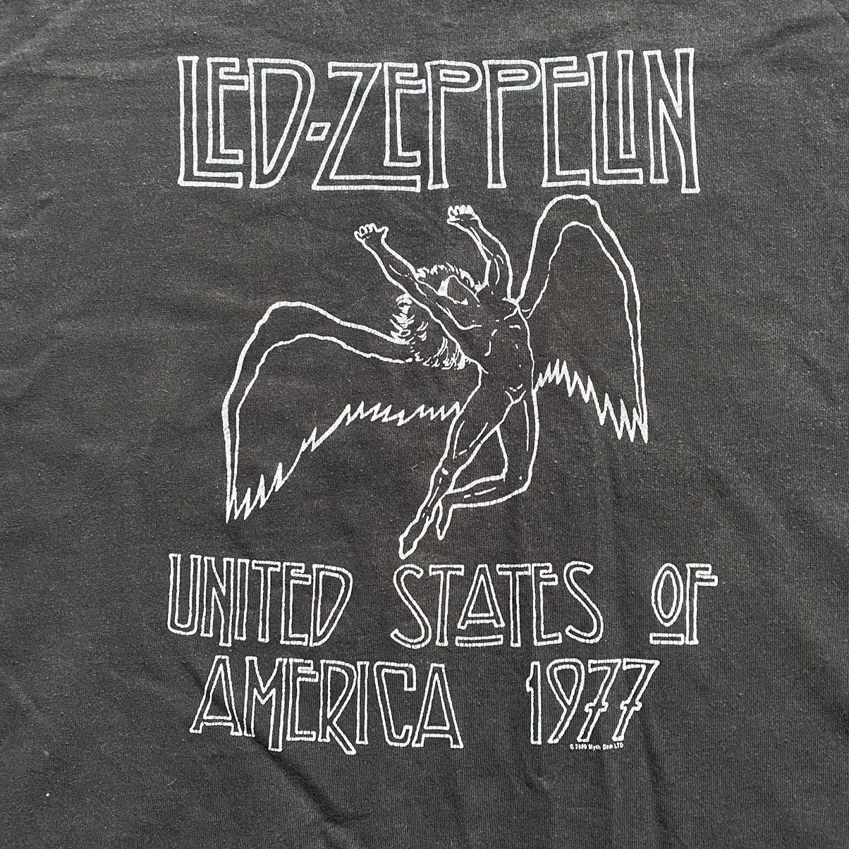 Band Tees VINTAGE LED ZEPPELIN 2000 UNITED STATES OF AMERICA T SHIRT Size US M / EU 48-50 / 2 - 2 Thumbnail