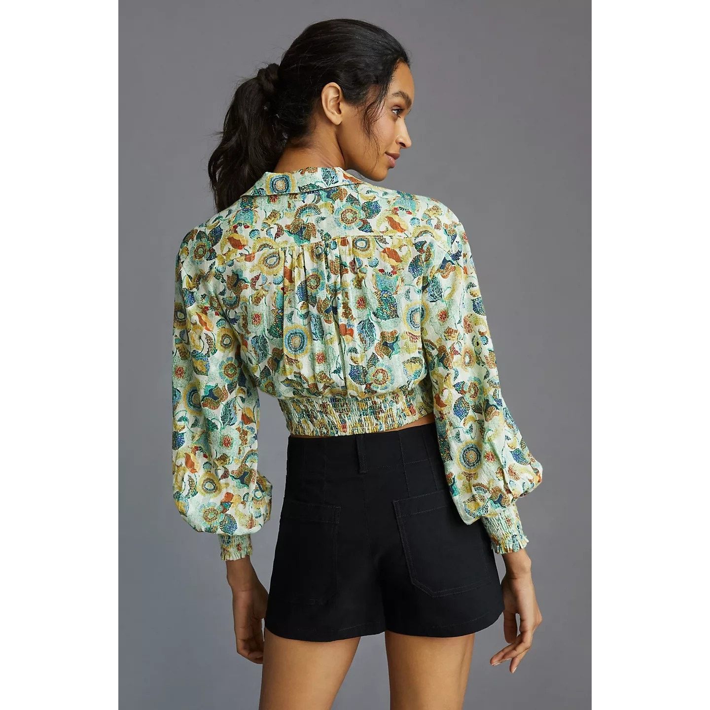 Anthropologie New By Anthropologie Twist Crop Top Set $120 PLUS 1X Size XL / US 12-14 / IT 48-50 - 3 Thumbnail