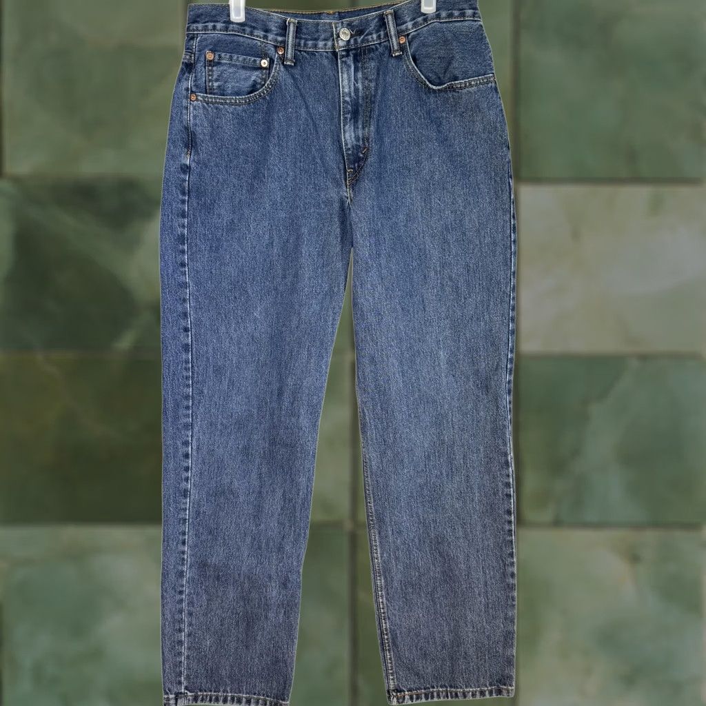 Levi's Levis 550 Jeans Mens 33x32 Relaxed Fit Tapered Leg Denim Classic Size US 33 - 1 Thumbnail
