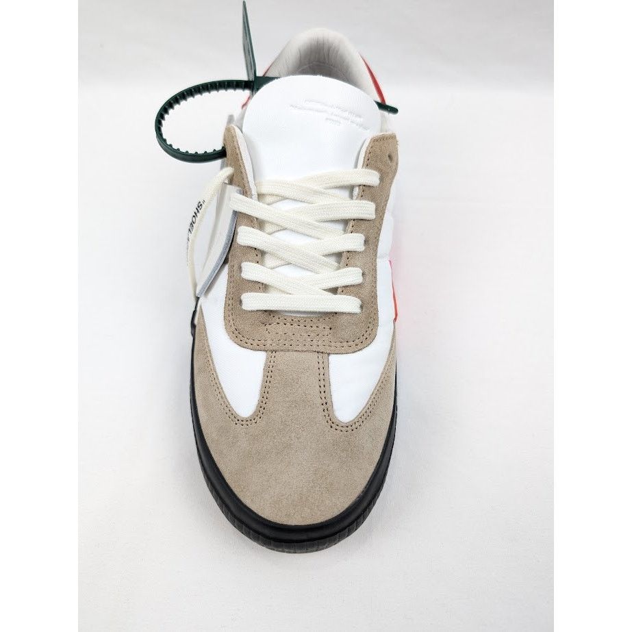 Off-White o1rshd1 New Low Vulcanized Sneakers in White/Beige Size US 8 / EU 41 - 8 Thumbnail