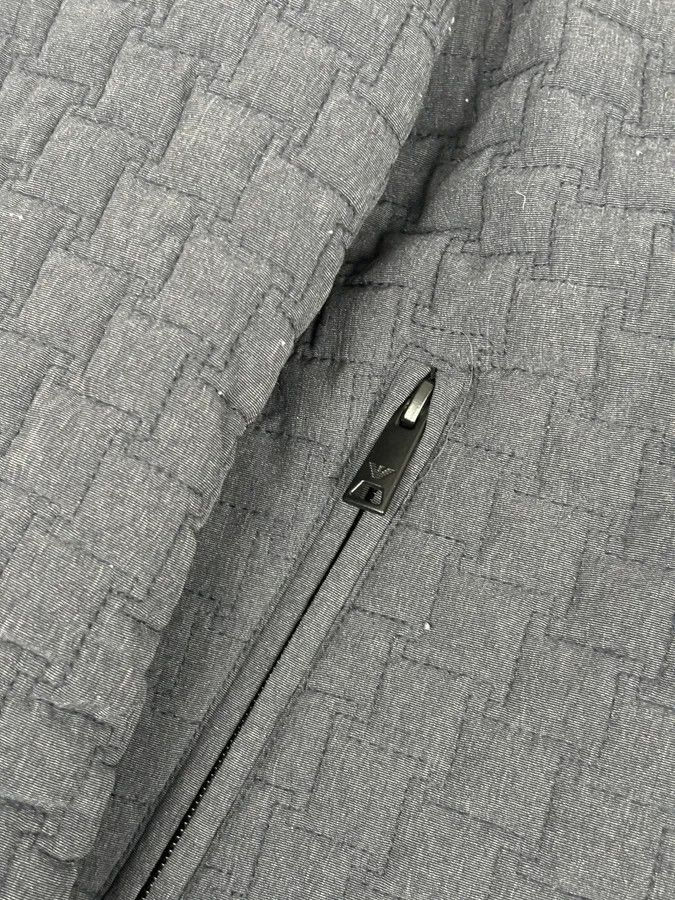 Emporio Armani SS2018 Emporio Armani Navy Nylon Quilted Bomber Jacket Size US M / EU 48-50 / 2 - 9 Thumbnail