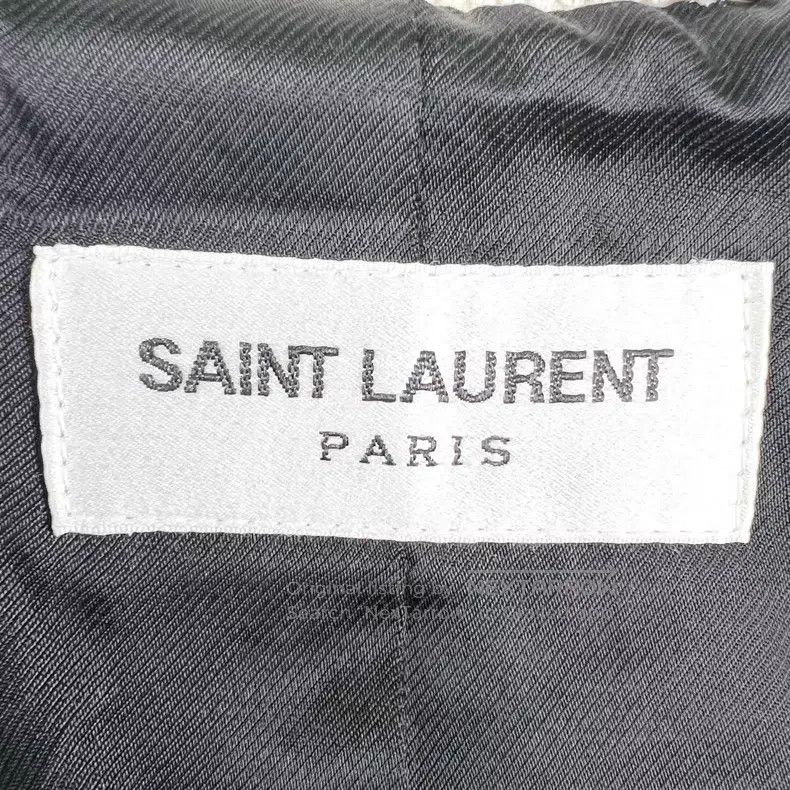 Saint Laurent Paris Saint Laurent Paris Beige Striped Single Breasted Casual L Size US M / EU 48-50 / 2 - 5 Thumbnail