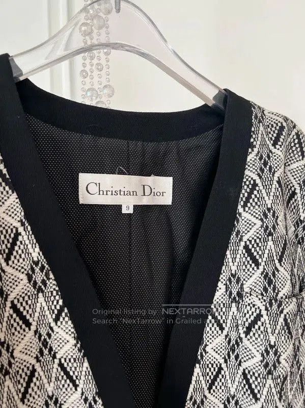 Dior Dior Gray Jacket for Women . Size M / US 6-8 / IT 42-44 - 3 Thumbnail
