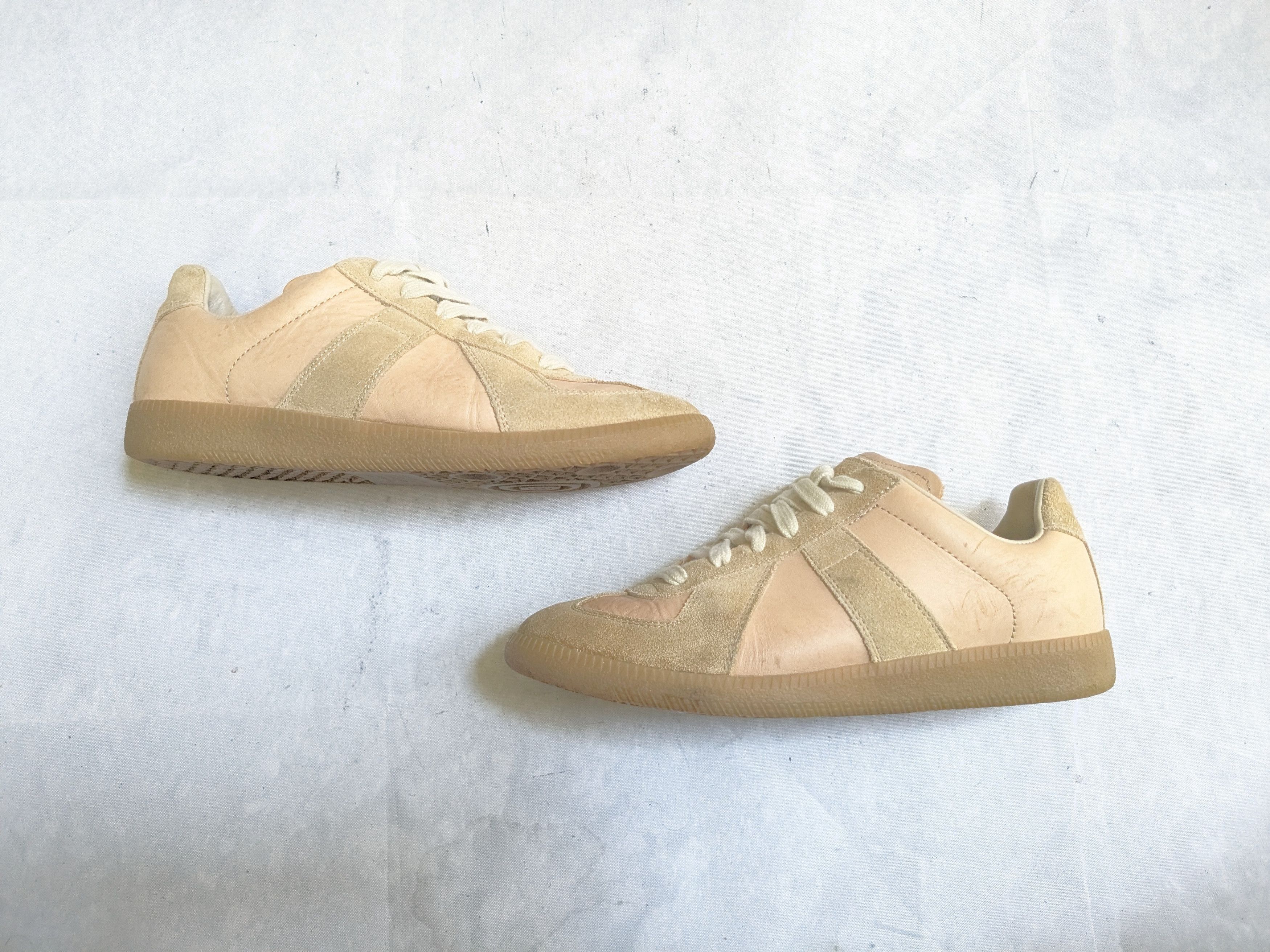Maison Margiela Maison Margiela GAT Replica Tan Brown 37 7 Size US 7 / IT 37 - 1 Thumbnail