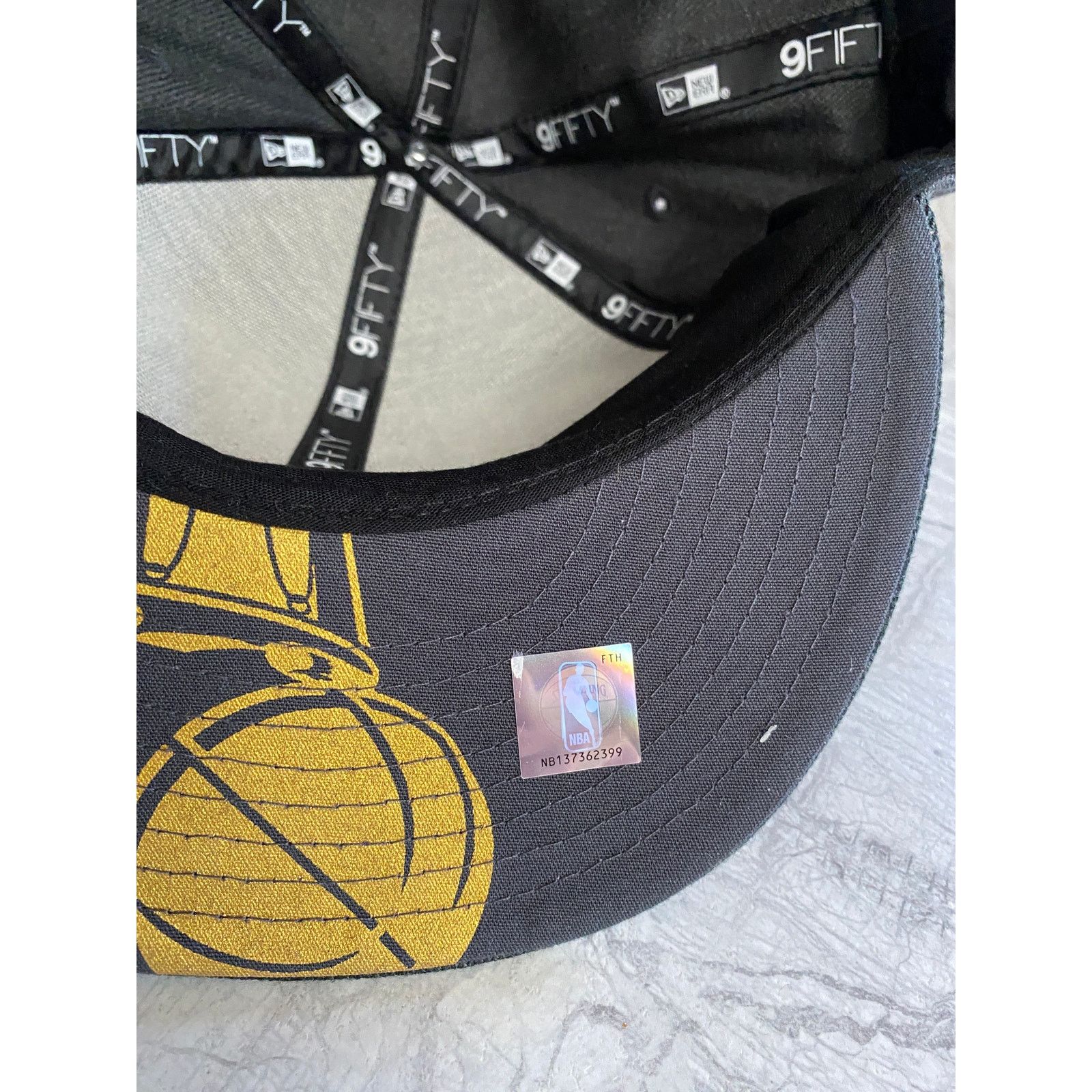 New Era New Golden State Warriors 2018 Champs New Era Snapback Hat Size ONE SIZE - 8 Thumbnail