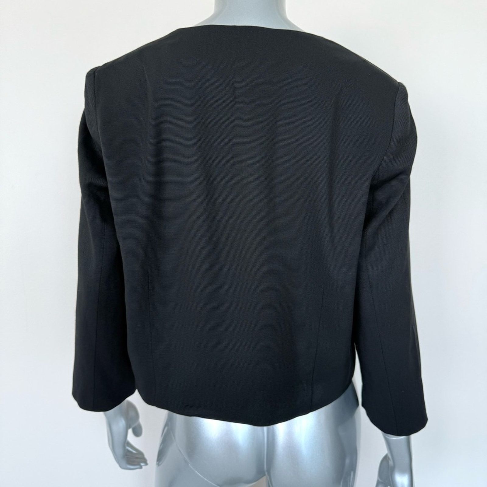 Other NWT!!! Diana Gallesi women black jacket size XL Retail 236$ Size XL / US 12-14 / IT 48-50 - 5 Thumbnail