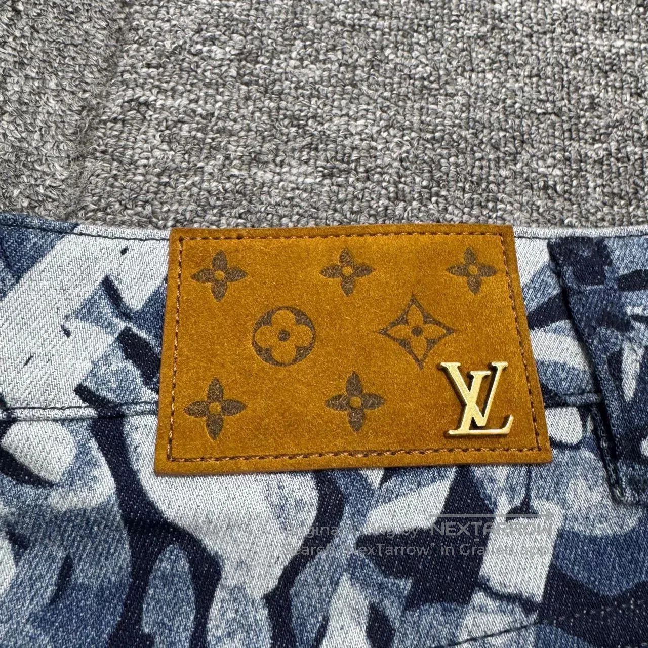 Louis Vuitton louis vuitton floral denim pants size 33. Size US 33 - 3 Thumbnail