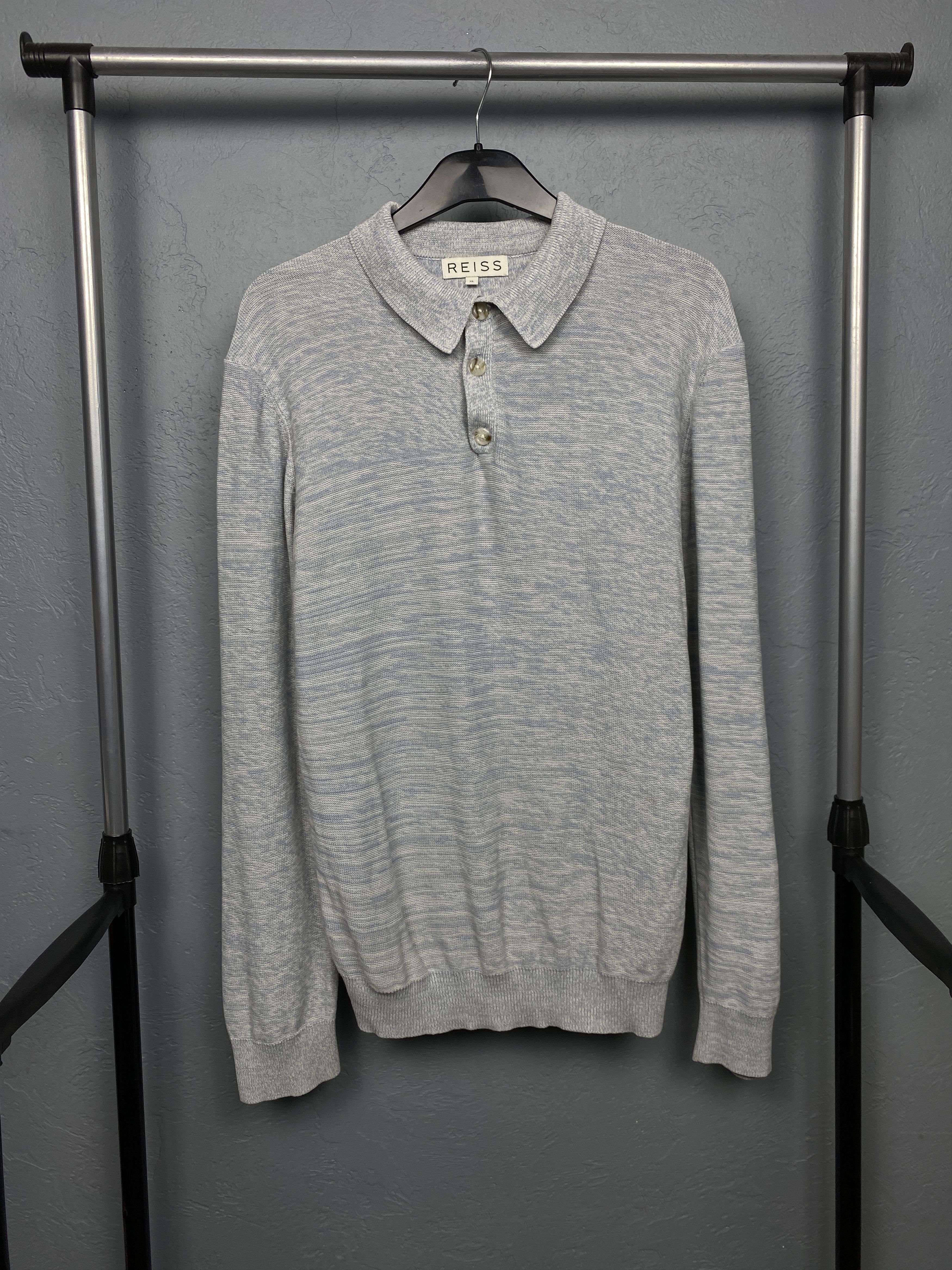 Reiss Reiss Vintage Mens Cotton Knit Sweater Size US XL / EU 56 / 4 - 1 Preview