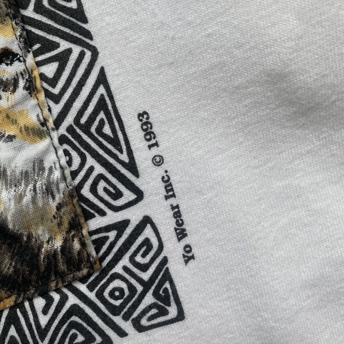 Vintage 🐺 Vintage 90s Animal Wolf tee Wolves Oneita USA Size US S / EU 44-46 / 1 - 6 Thumbnail