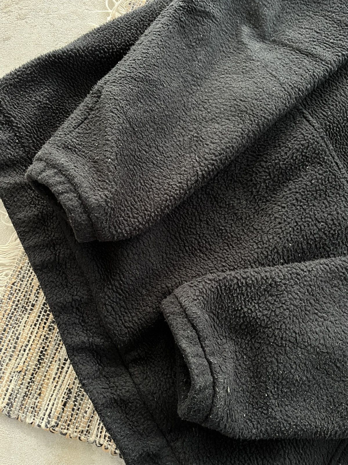 Adidas Adidas Teddy Fleece Hoodie Black Oversized Avantgarde Y2K Size US XL / EU 56 / 4 - 10 Thumbnail