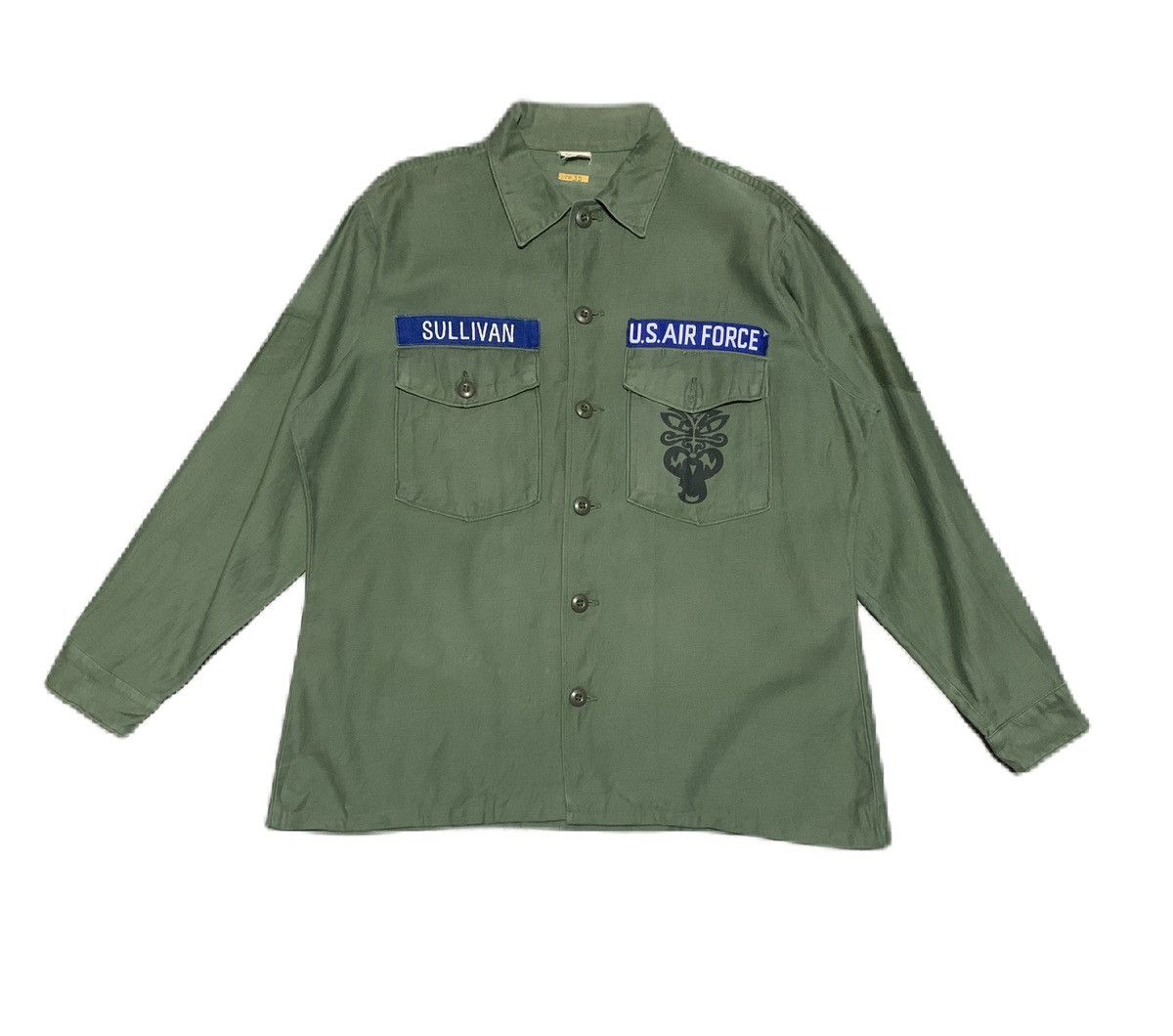 Vintage Vintage 60s Military Og 107 Shirt Size US L / EU 52-54 / 3 - 1 Thumbnail