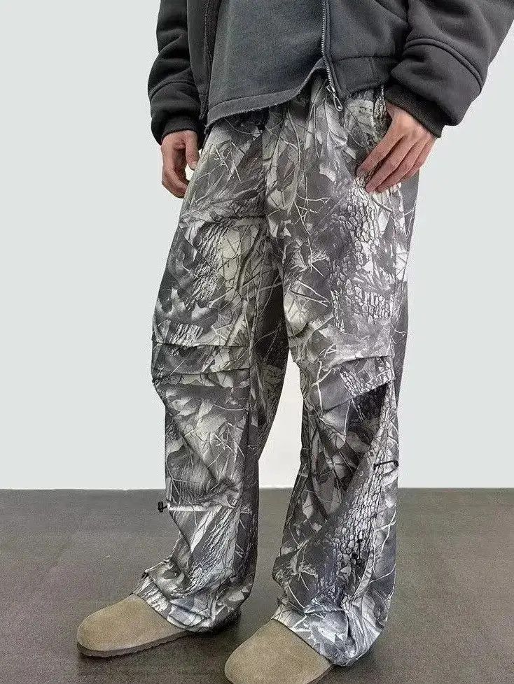 Japanese Brand Retro straight camouflage jeans Size US 32 / EU 48 - 5 Thumbnail