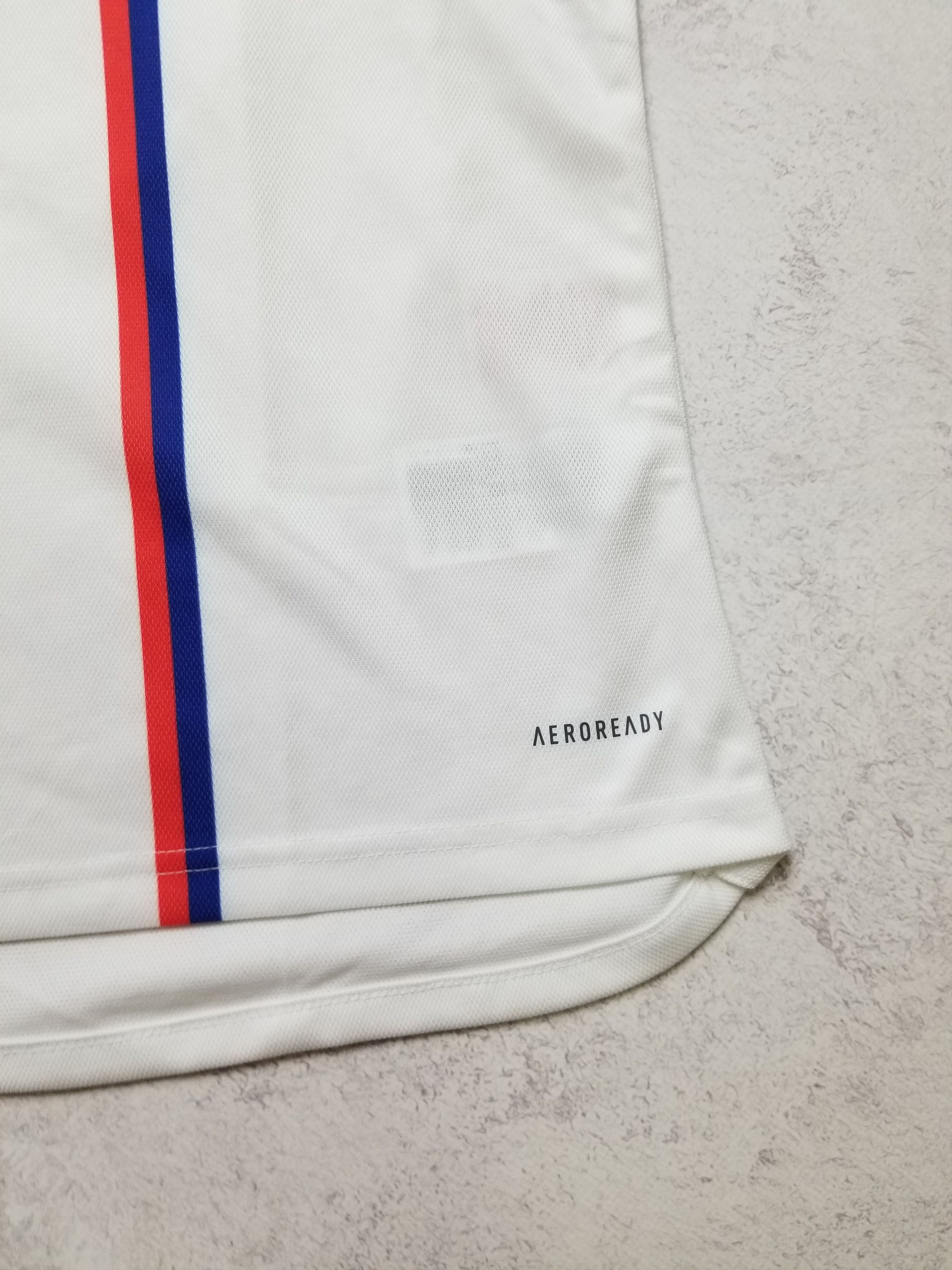 Adidas OLYMPIQUE LYON HOME FOOTBALL JERSEY YOUTH XL 15-16 YEARS Size US XS / EU 42 / 0 - 15 Thumbnail