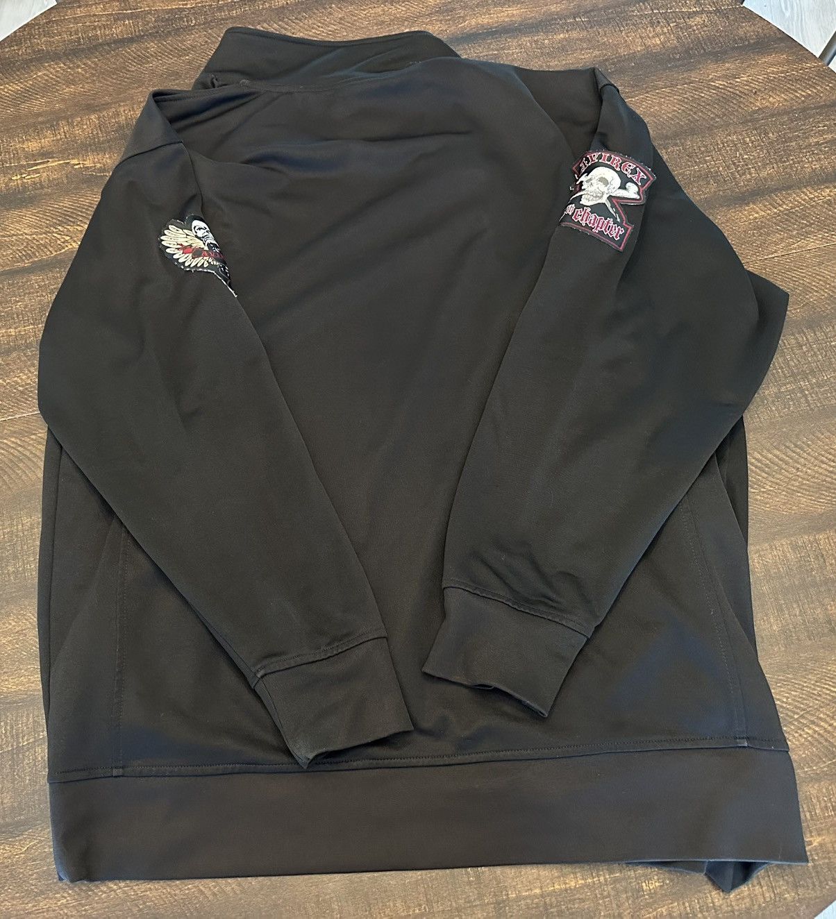 Avirex VTG Avirex Men’s Patch Sweatshirt-Broken Zipper-Size XXL Size US XL / EU 56 / 4 - 14 Thumbnail