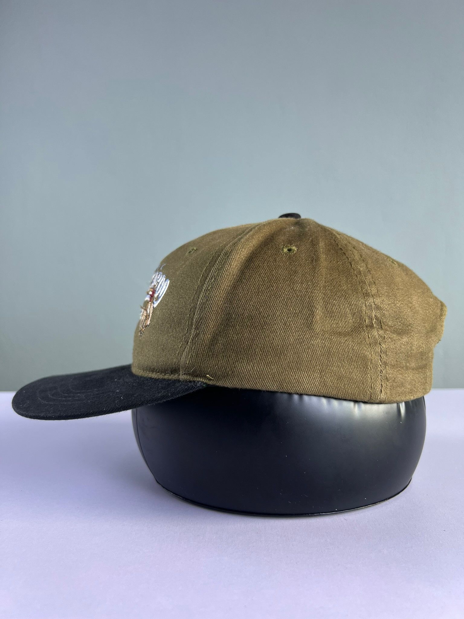 Japanese Brand × Vintage Vintage Buckaroo Brand Leather Strap Cap Size ONE SIZE - 4 Thumbnail
