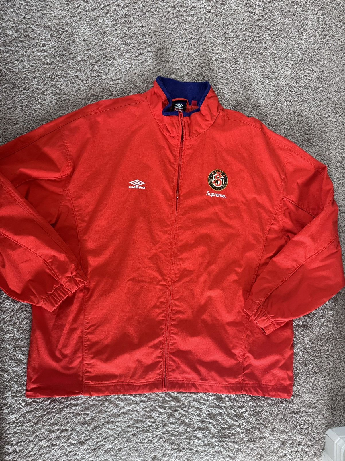 Supreme /Umbro Cotton Track Jacket 