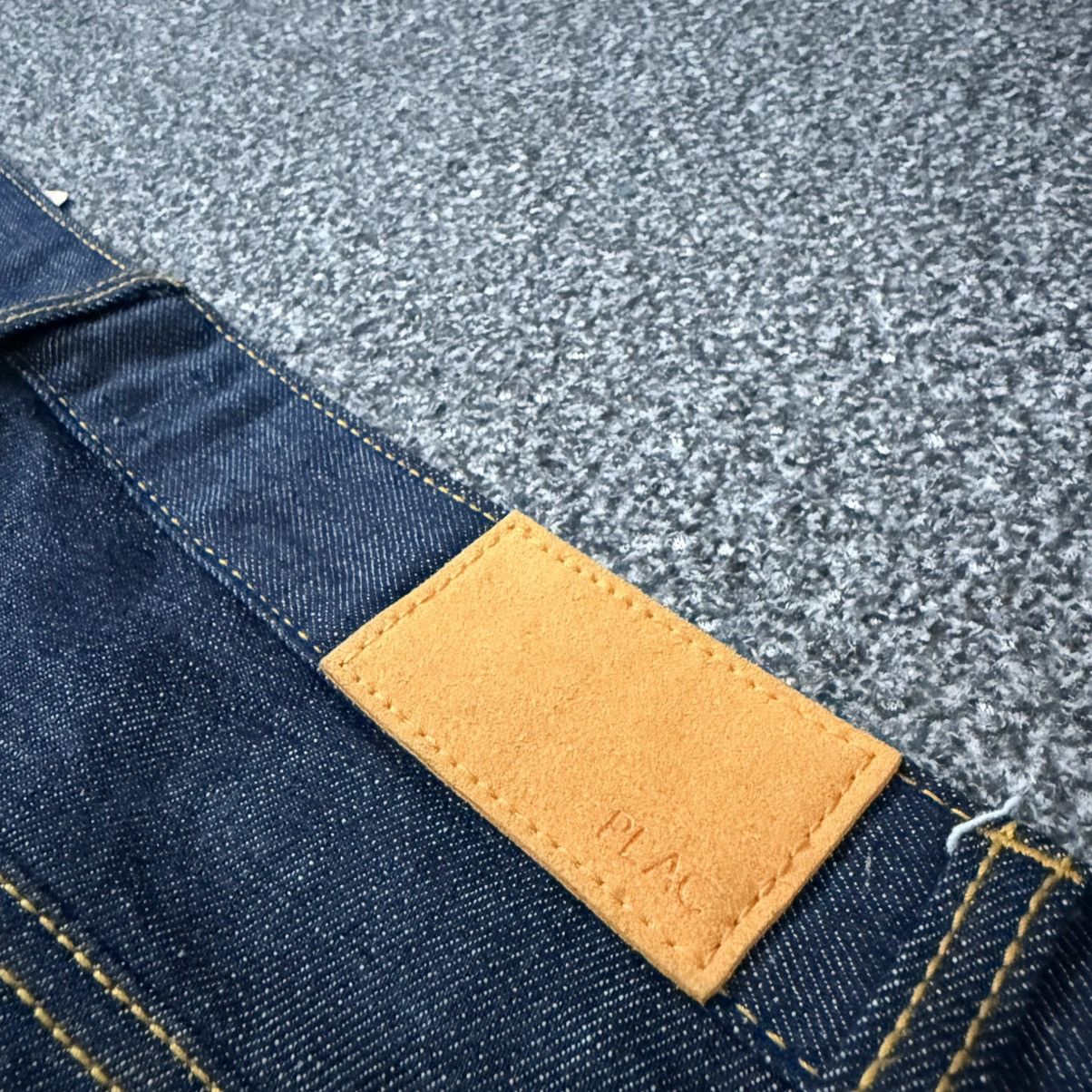 14th Addiction 🔥🇯🇵 Japanese Raw Denim Plac Relaxed Slim Crop Archive Y2K Size US 34 / EU 50 - 9 Thumbnail
