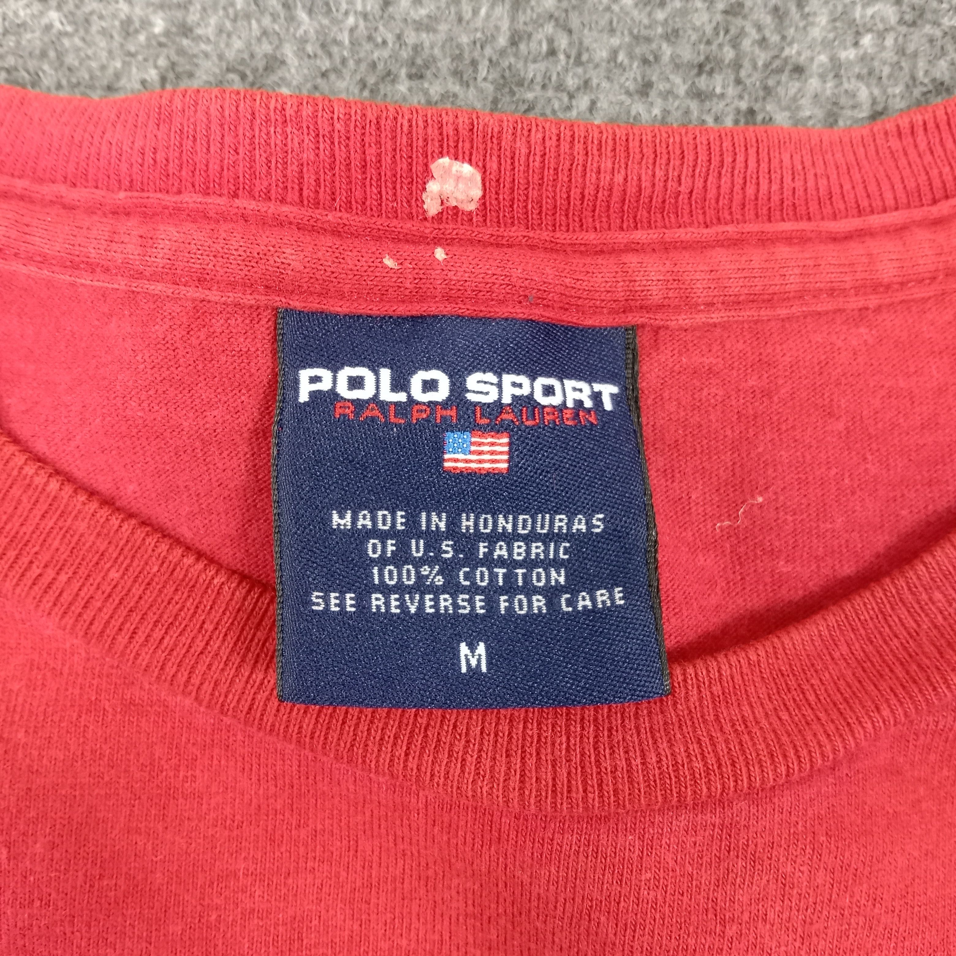 Polo Ralph Lauren × Vintage Polo Sport by Ralph Lauren Long Sleeve Tshirt Size US L / EU 52-54 / 3 - 3 Thumbnail