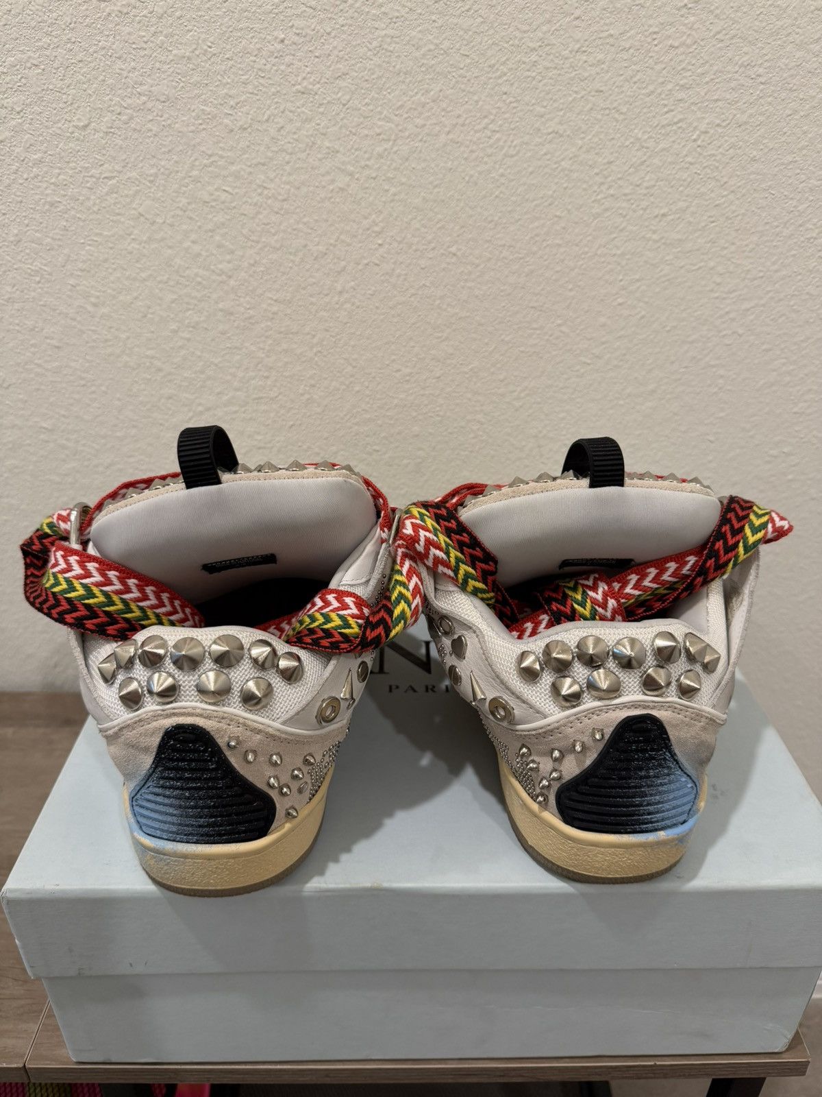 Lanvin Lanvin Curb Graffiti Sneakers Size US 10 / EU 43 - 3 Thumbnail