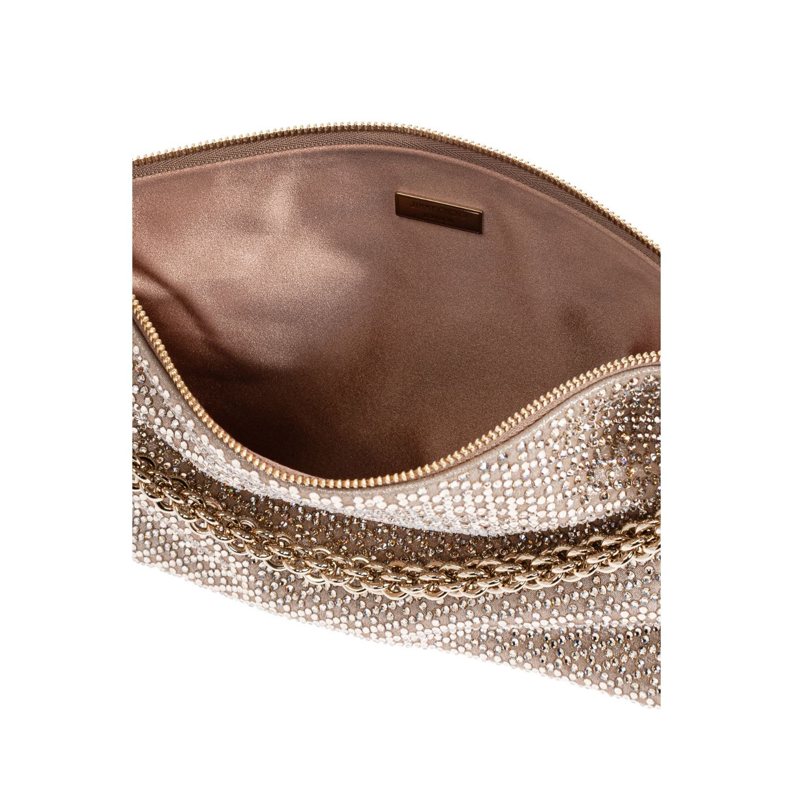 Jimmy Choo JIMMY CHOO Callie Gold Crystal Handbag New & Authentic Size ONE SIZE - 4 Thumbnail