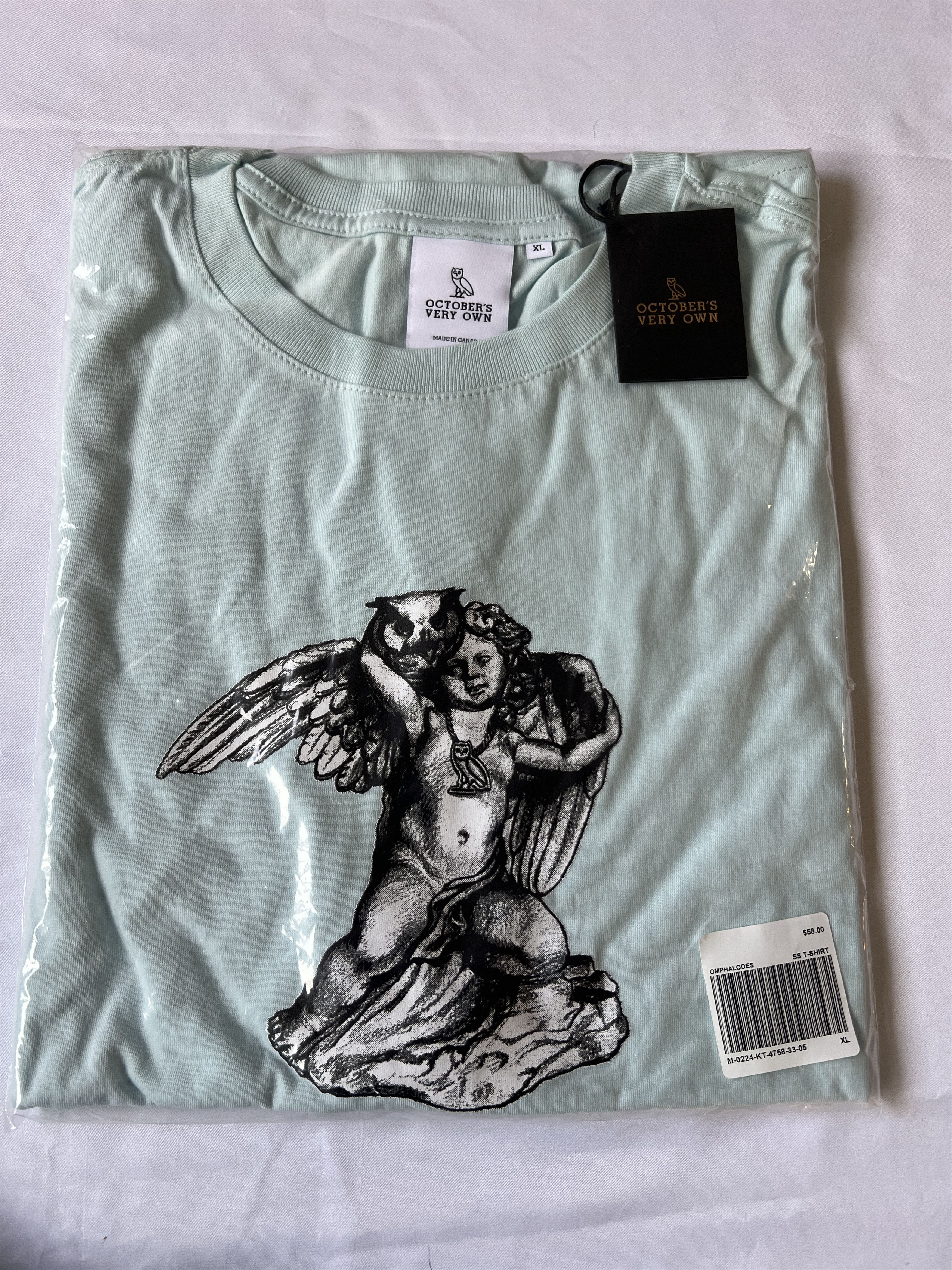 Drake *RARE* OVO CHERUB CUPID T-SHIRT TEE Size US XL / EU 56 / 4 - 2 Thumbnail