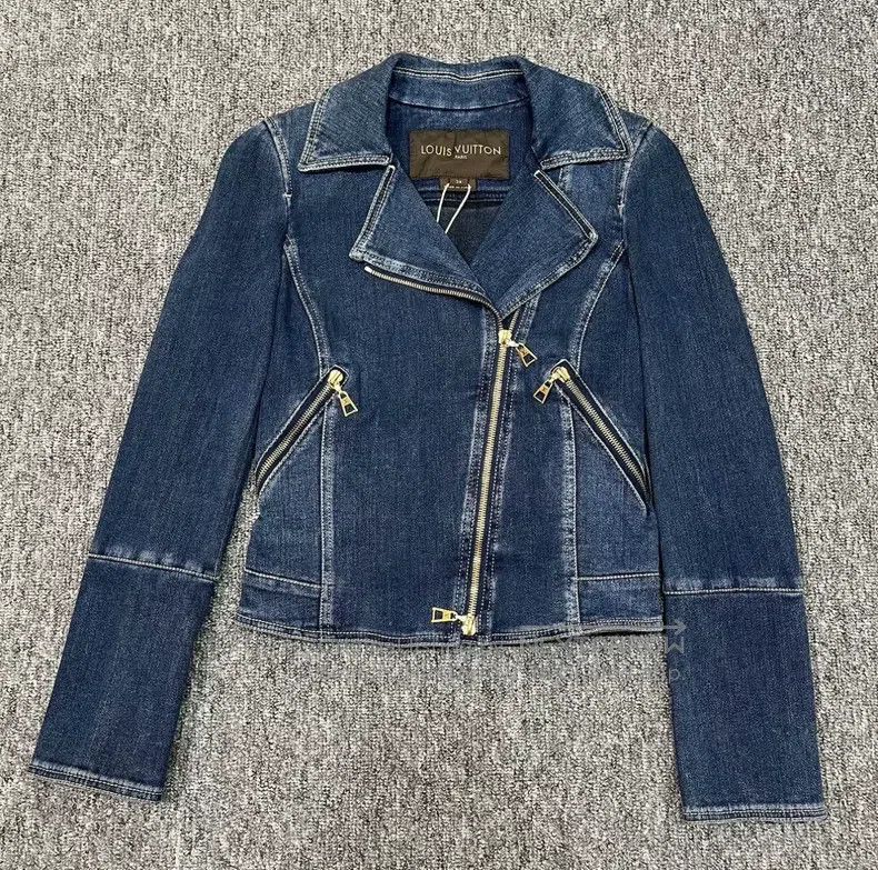 Louis Vuitton Louis Vuitton denim jacket Size XXS / US 00 / IT 34 - 1 Thumbnail