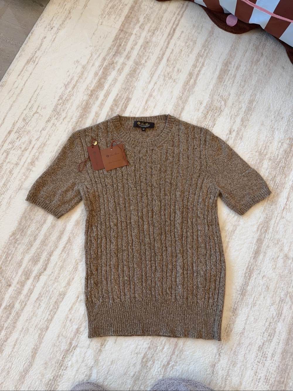Loro Piana Loro Piana Cable Knit Cashmere Sweater Size 40 Size S / US 4 / IT 40 - 1 Thumbnail