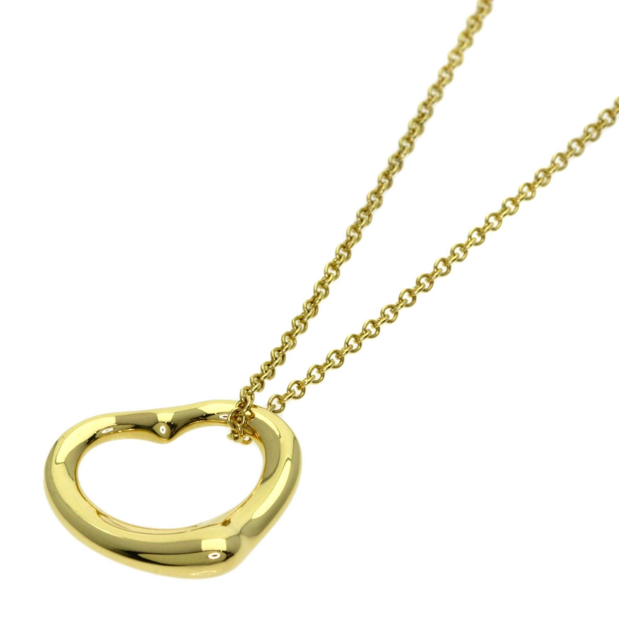 Tiffany & Co. Tiffany & Co. Open Heart Necklace, 18K Yellow Gold, Women's. Size ONE SIZE - 1 Thumbnail