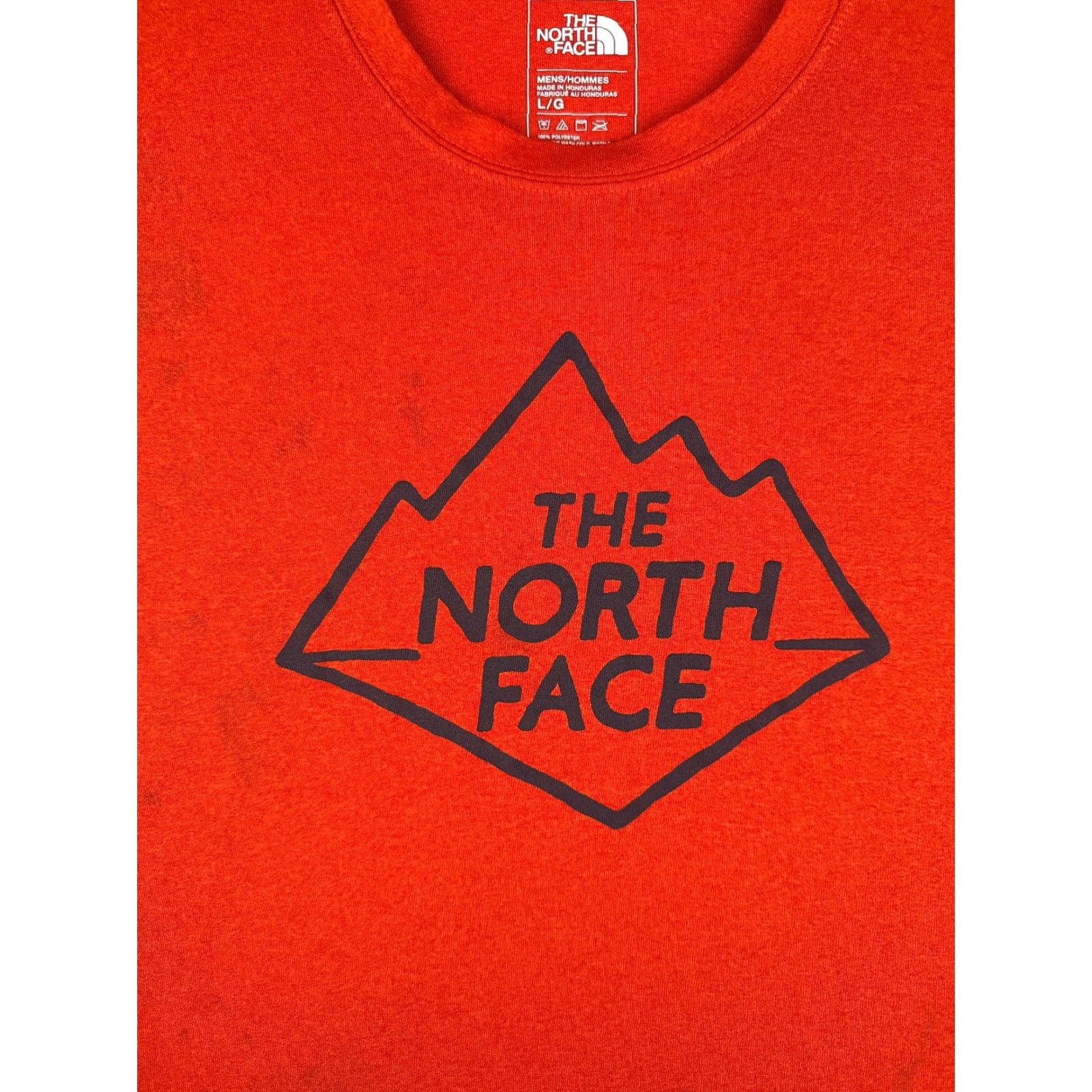 The North Face The North Face The North Face Shirt Men Large Red Short Sleeve Crew Neck Flashdry Polyester Size US L / EU 52-54 / 3 - 6 Thumbnail