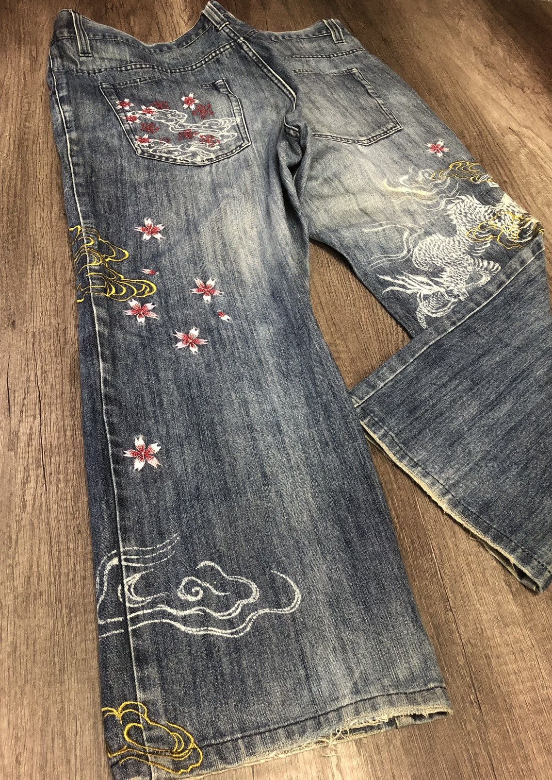 Designer × Japanese Brand VOMANIE JAPANESE JEANS SUKAJAN STYLE Size US 40 / EU 56 - 2 Thumbnail