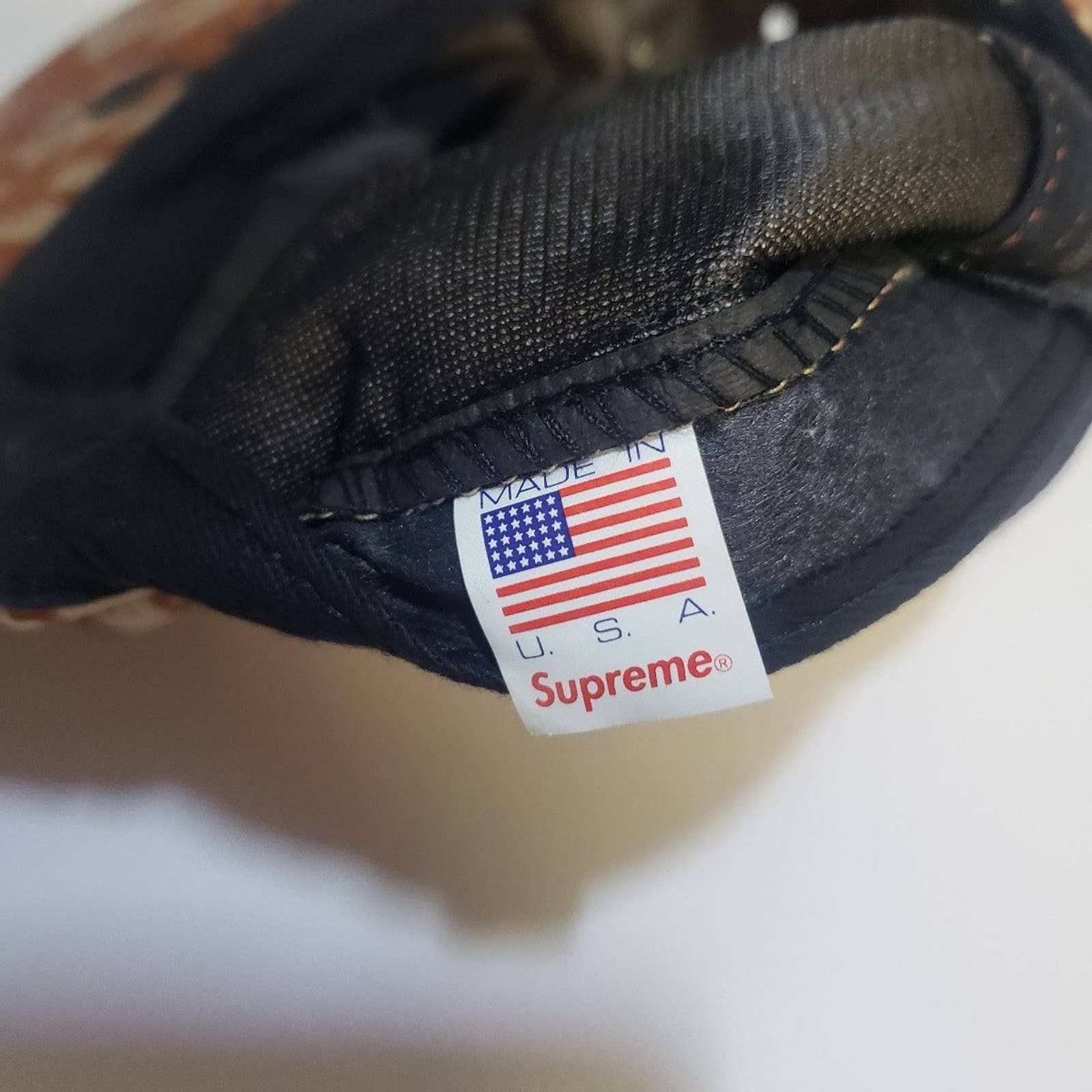 Supreme Reed Camo Camp on sale Cap New DS Tan Brownnn*New*