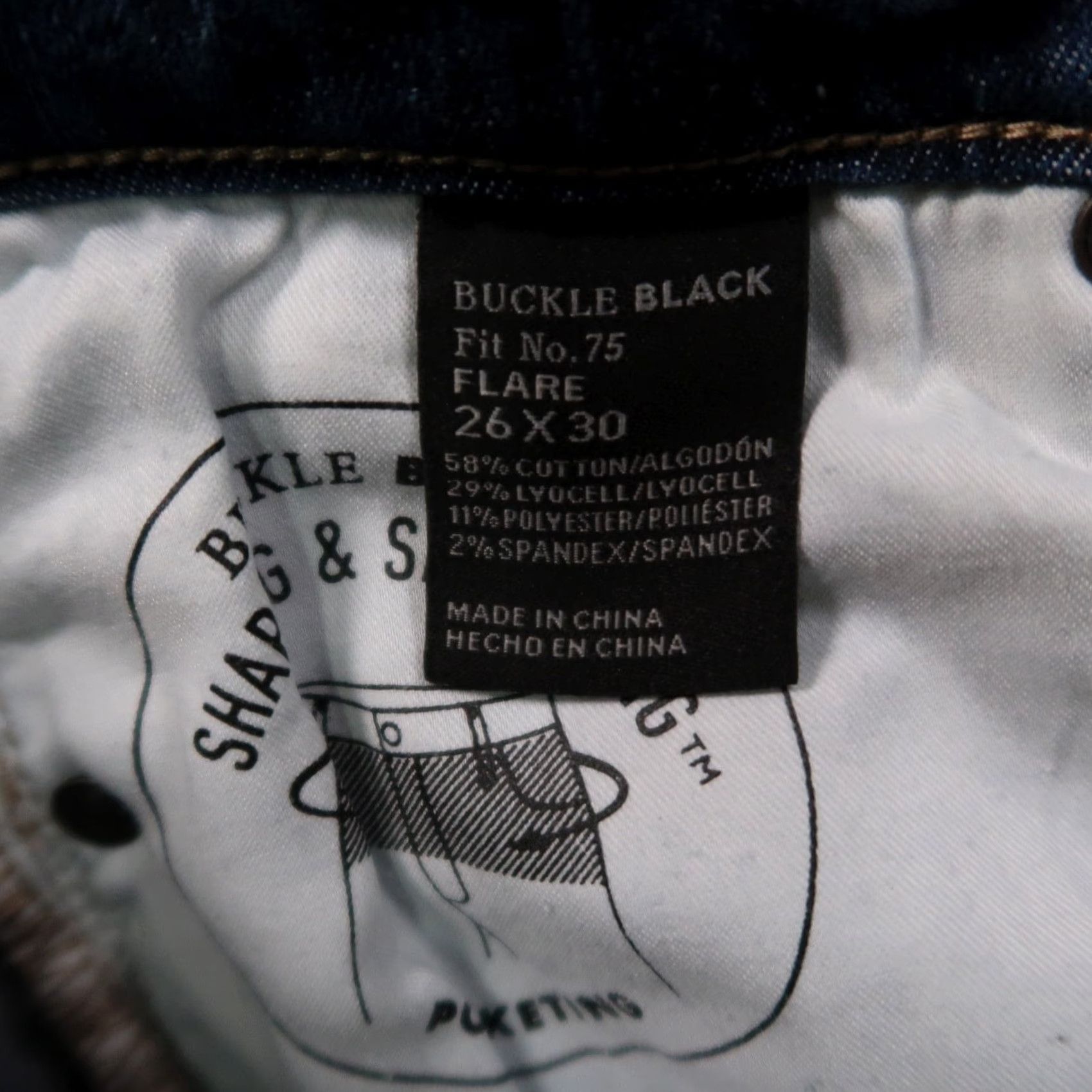 Buckle Black Buckle Black Women's Jeans 26x30 Blue Denim High Rise Slim Bootcut Stretch 5-Pocket N/A Size 26" / US 2 / IT 38 - 5 Thumbnail