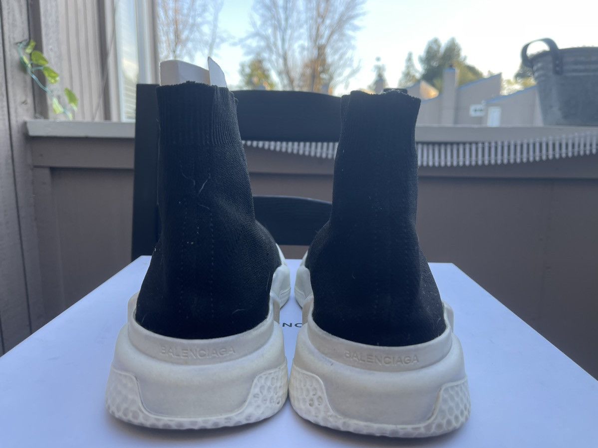 Balenciaga Balenciaga Speed Trainer Black White Size 43 OG/BEST VERSION Size US 10 / EU 43 - 7 Thumbnail