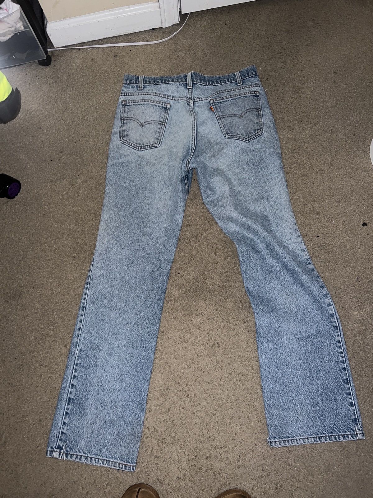 Levi's Vintage Clothing Levi’s 31x29 (Distressed Light Wash) Size US 31 - 3 Thumbnail