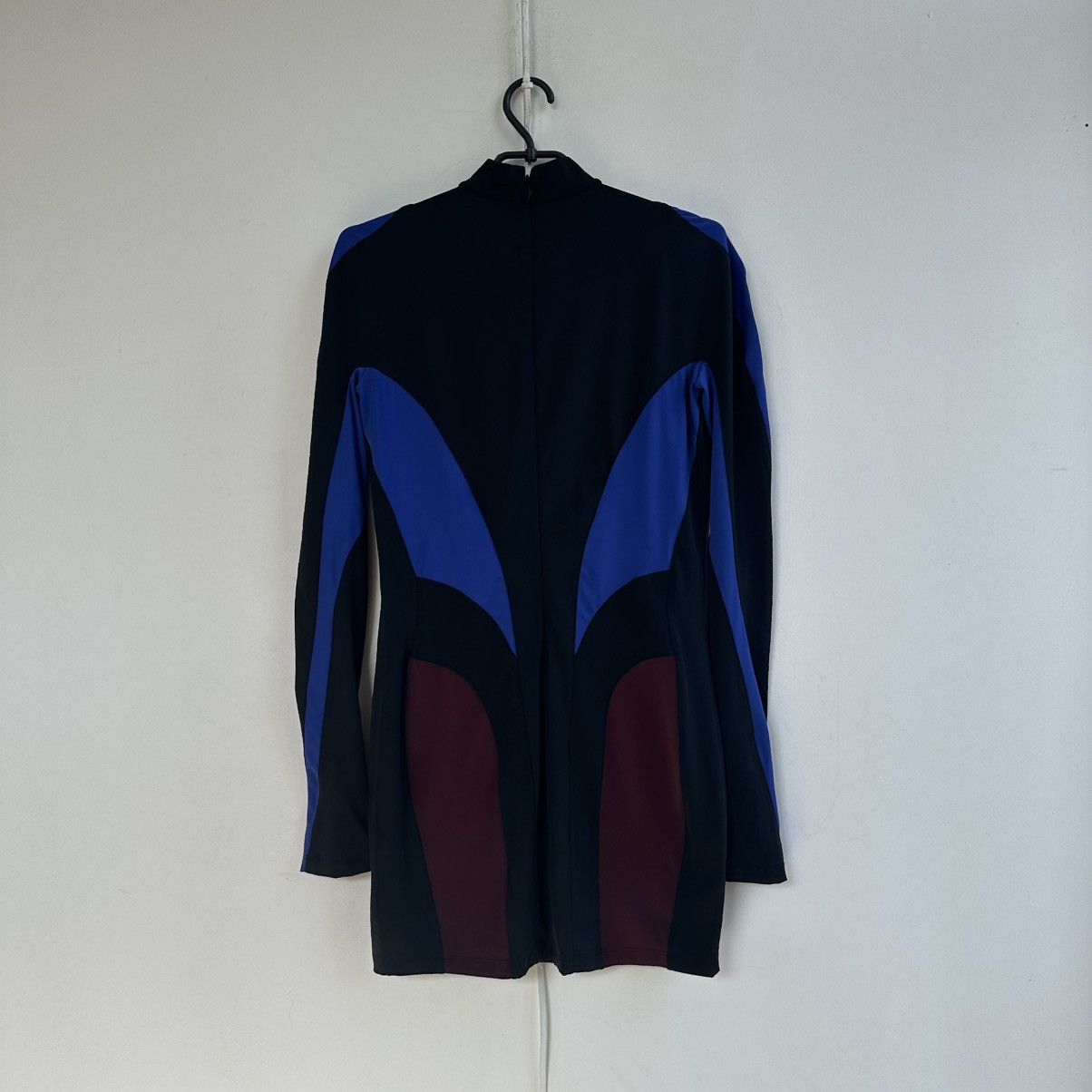 H&M × Mugler Mugler x H&M Spiral Paneled Mini Dress Size L / US 10 / IT 46 - 12 Thumbnail