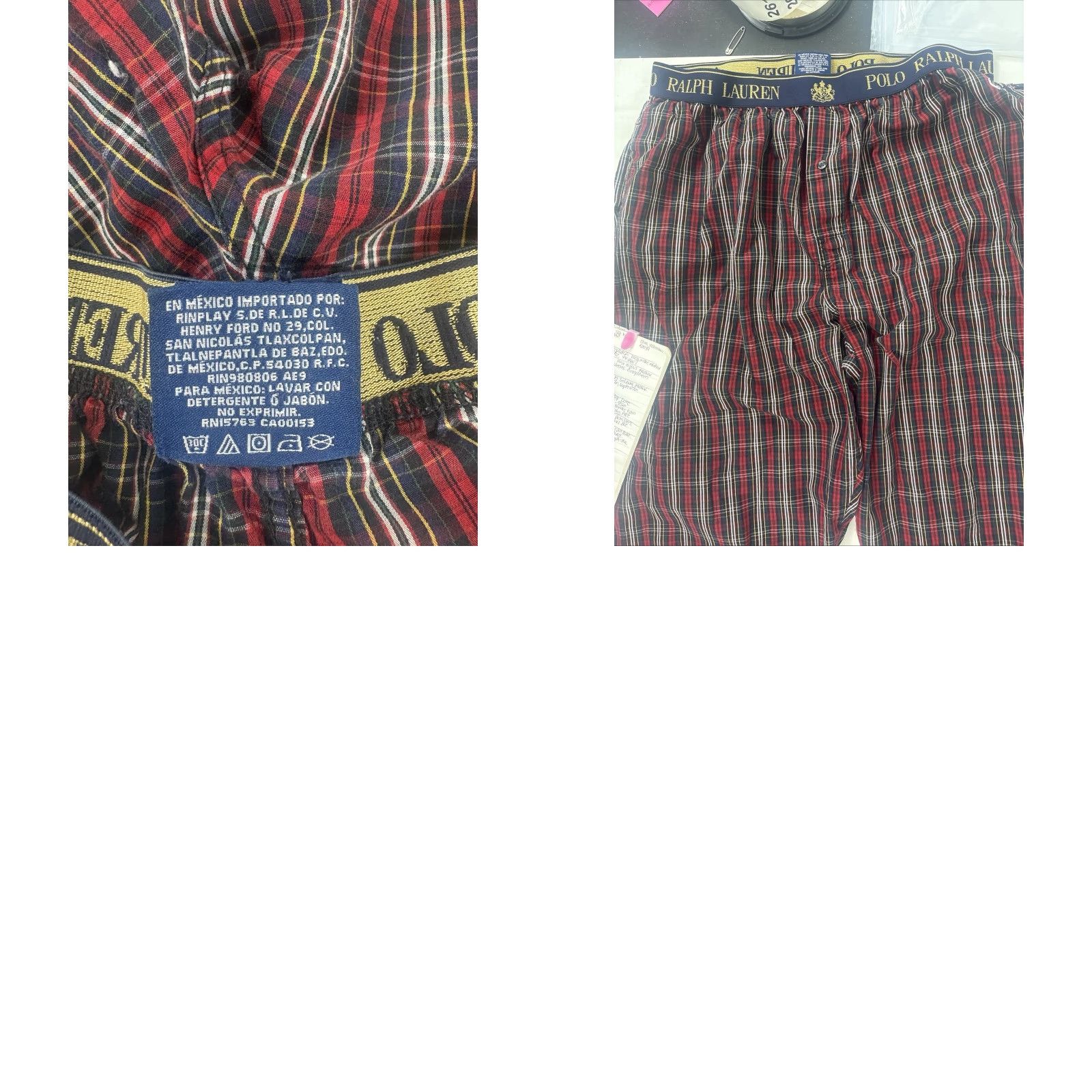 Polo Ralph Lauren Polo Ralph Lauren Men’s Large Multicolor Plaid Cotton Pajama Pants Size US L / EU 52-54 / 3 - 8 Thumbnail
