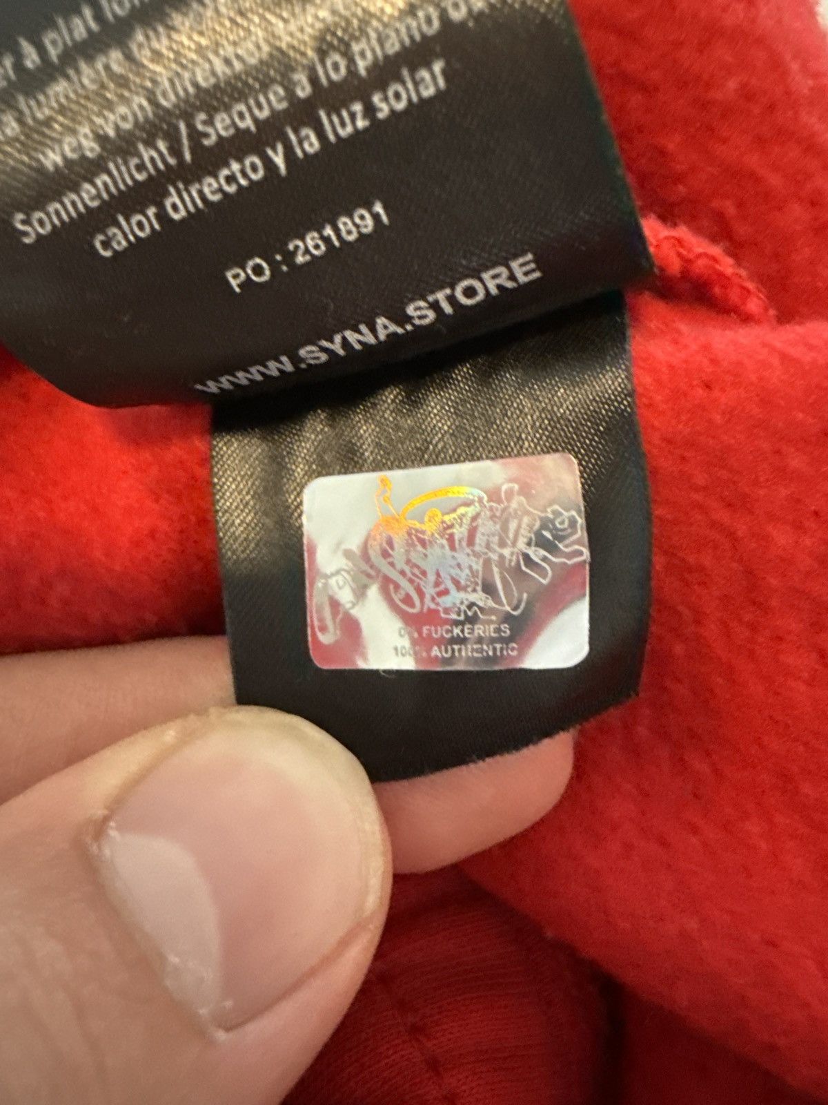 Syna World Syna Red Shorts Size US 38 / EU 54 - 4 Thumbnail