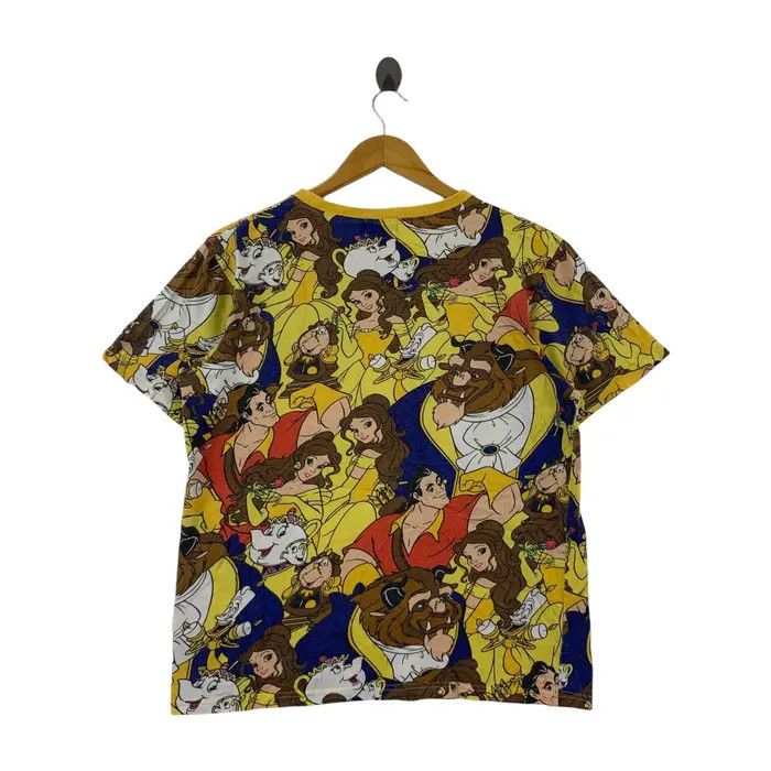 Disney Vintage BEAUTY & THE BEAST Tokyo Disney Resort Tee Shirt Size M / US 6-8 / IT 42-44 - 3 Thumbnail