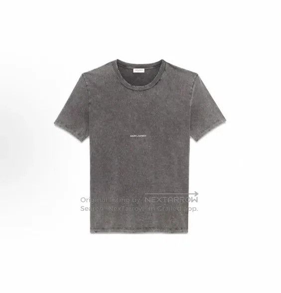 Saint Laurent Paris Saint Laurent Paris Washed Distressed Letter Print Short S Size US L / EU 52-54 / 3 - 6 Thumbnail