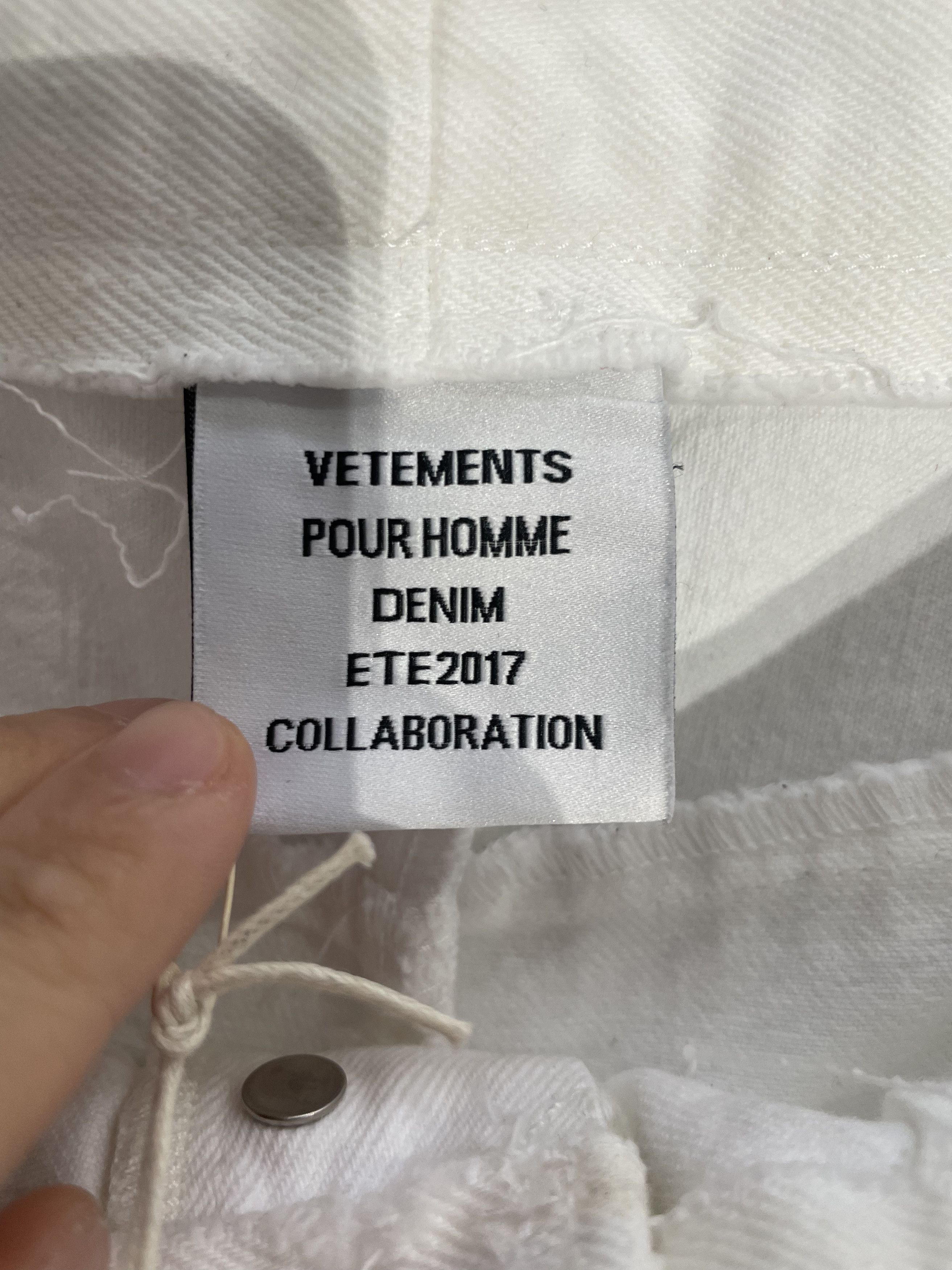 Levi's × Vetements Vetements X Levi's Panelled Jeans Size 28" / US 6 / IT 42 - 4 Thumbnail