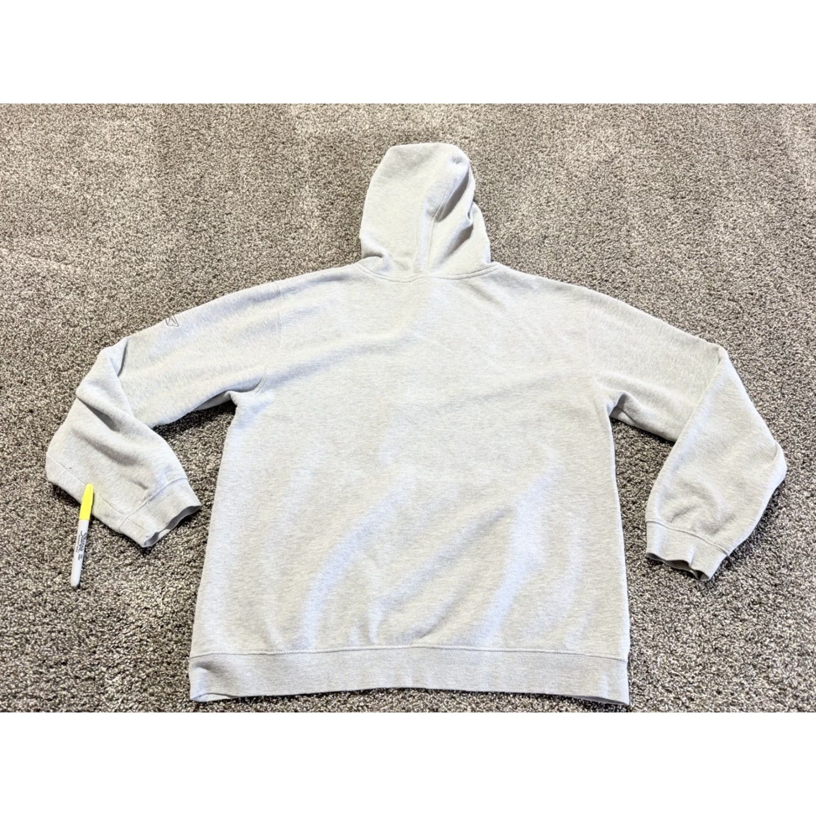 Reebok Denver Broncos Reebok Mens Hoodie Pullover Size Medium Gray NFL FLAW Size US M / EU 48-50 / 2 - 8 Thumbnail