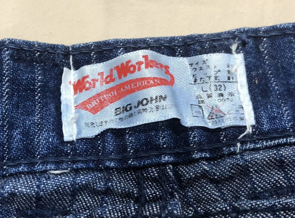 Big John Big John Denim Stripe Pants Size US 31 - 4 Thumbnail