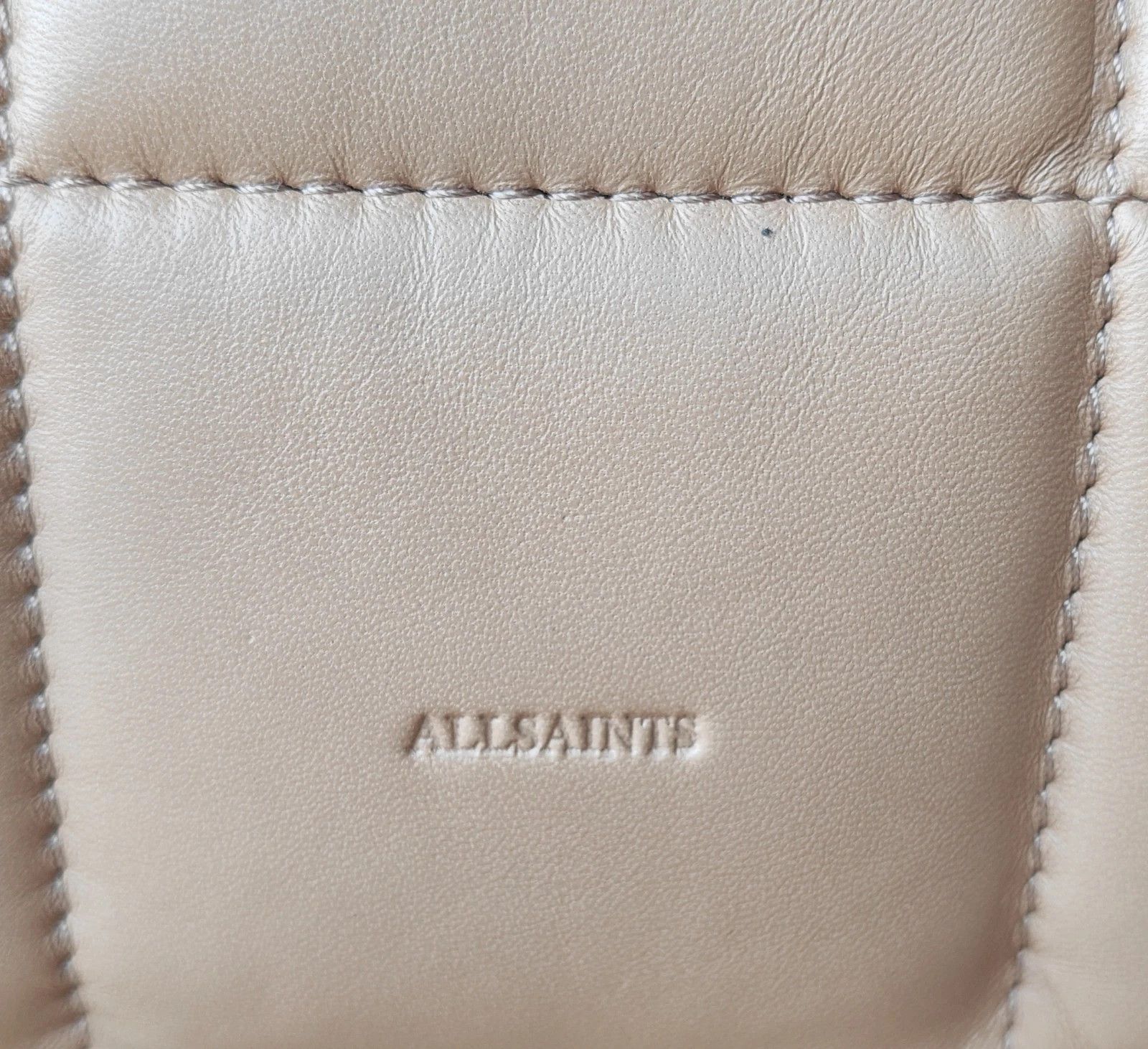 Allsaints ALLSAINTS Sheringham Leather Quilted Shoulder Bag FTP - 8211 Size ONE SIZE - 2 Thumbnail