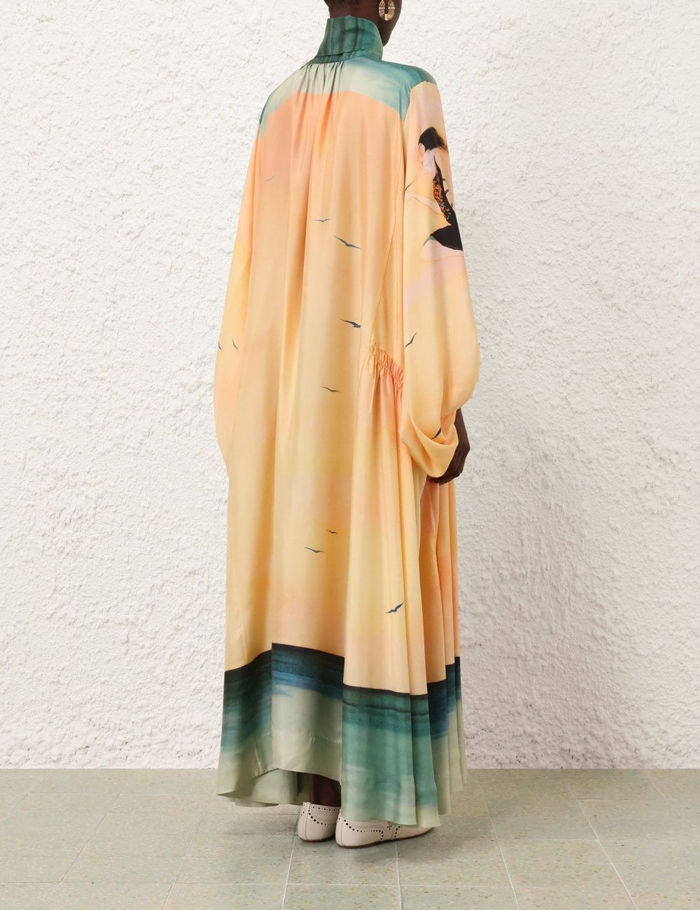 oc11z0725 Eden Billow Dress in Multicolor