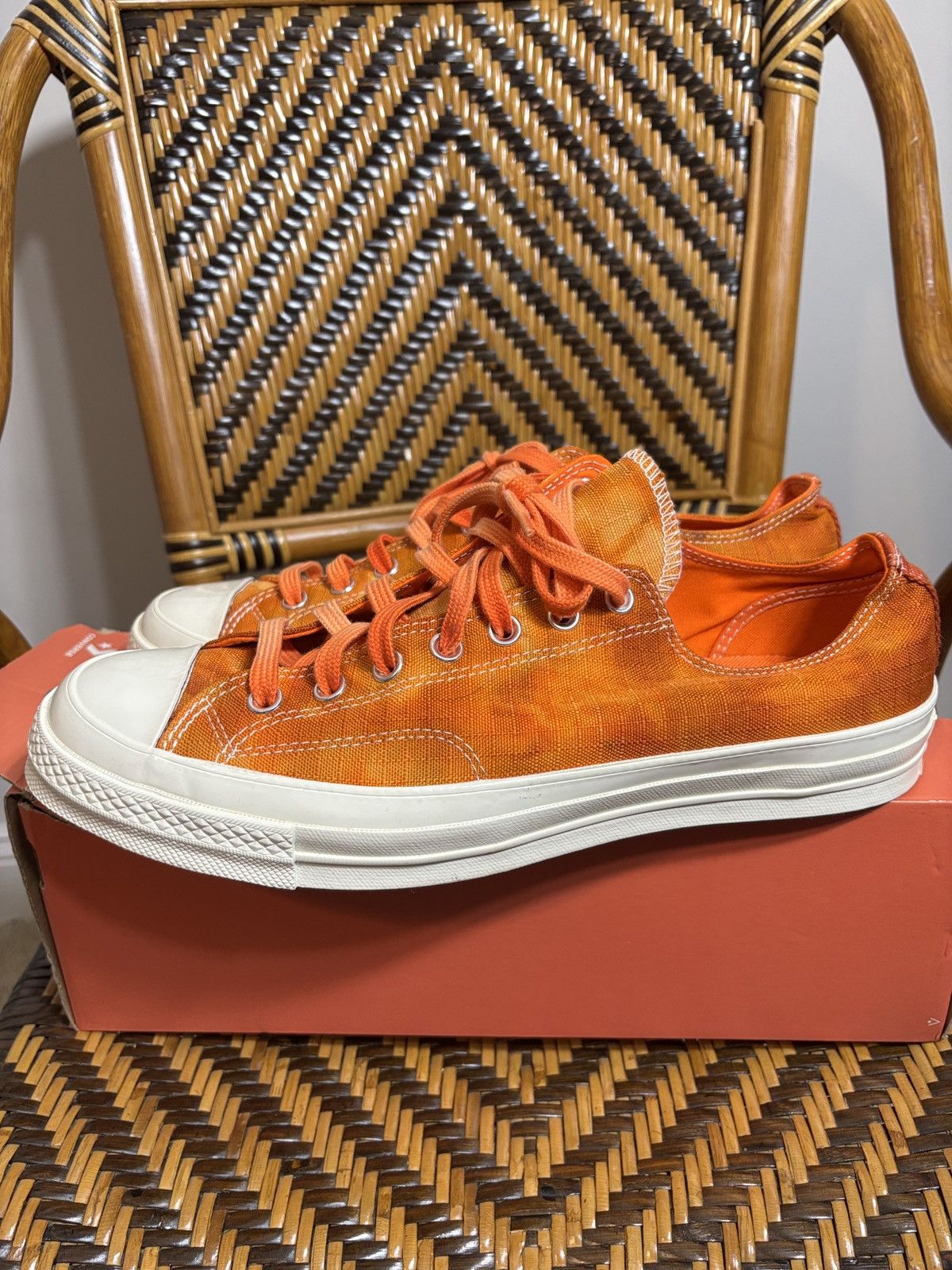 Converse Converse Chuck 70 Twisted Sneakers Venetian Rust Low Top 11M Size US 11 / EU 44 - 3 Thumbnail