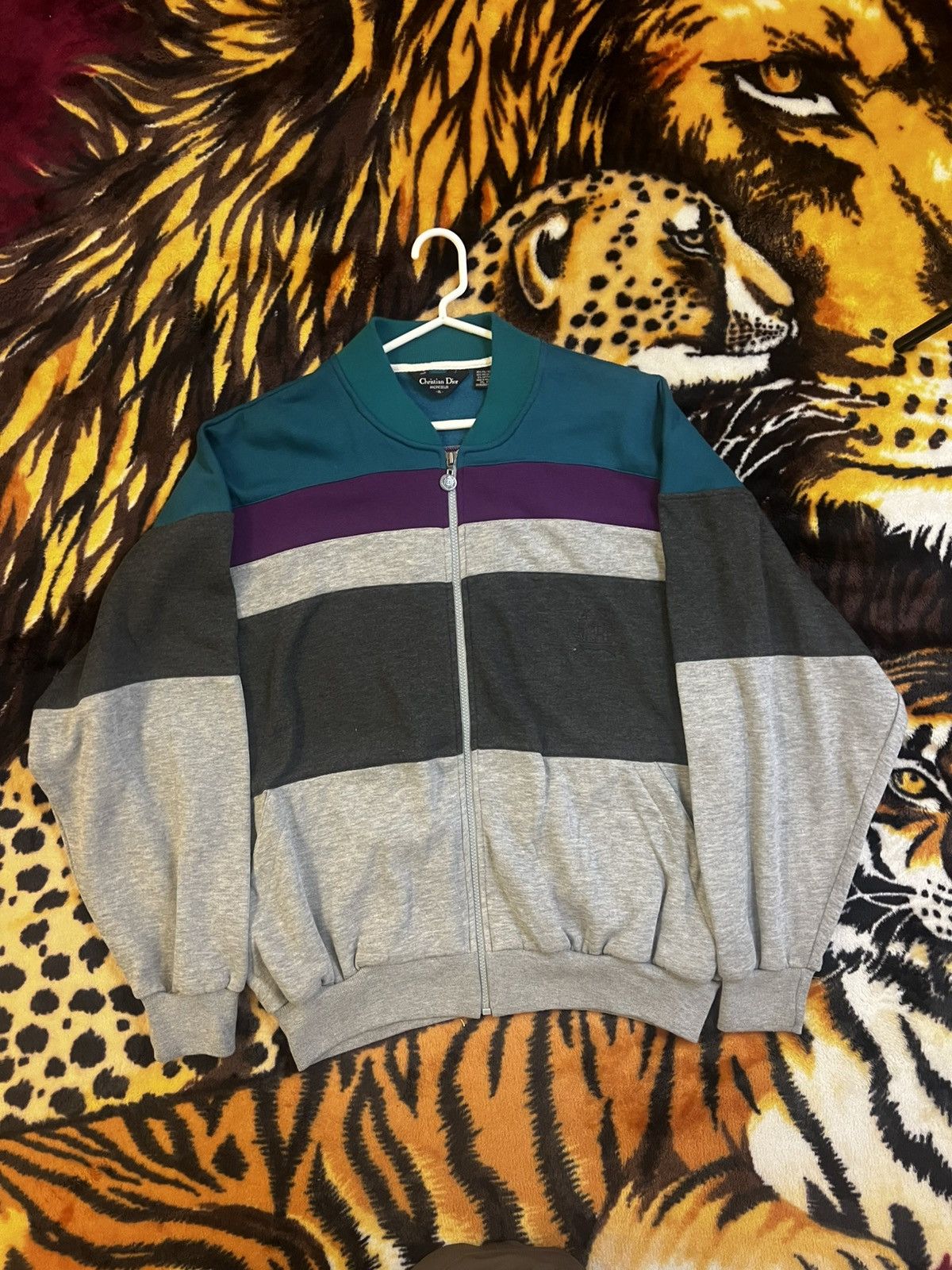 Christian Dior Monsieur × Designer Vintage Christian Dior Monsieur Sweater/Jacket Size US XL / EU 56 / 4 - 1 Thumbnail
