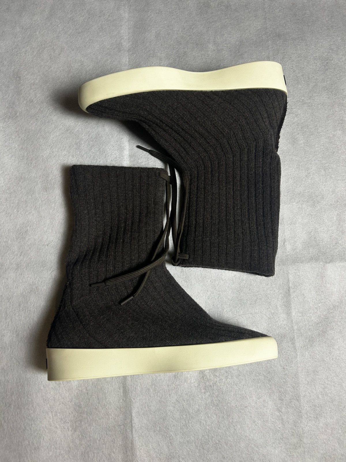 Fear Of God Brown Moc Knit Sneakers
