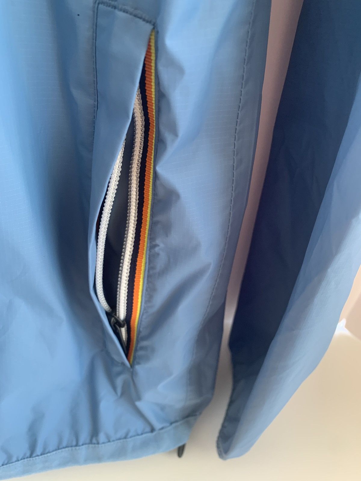 K-Way K-Way Le Vrai Claude Jacket Packable Men's Blue LG New Size US L / EU 52-54 / 3 - 3 Thumbnail