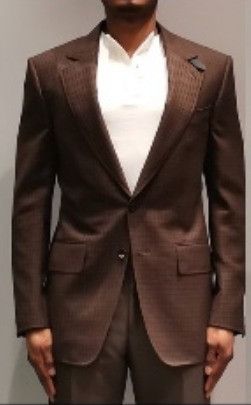 Tom Ford o1loc1c0724 15MU40 Jacket in Brown Size US S / EU 44-46 / 1 - 1 Preview